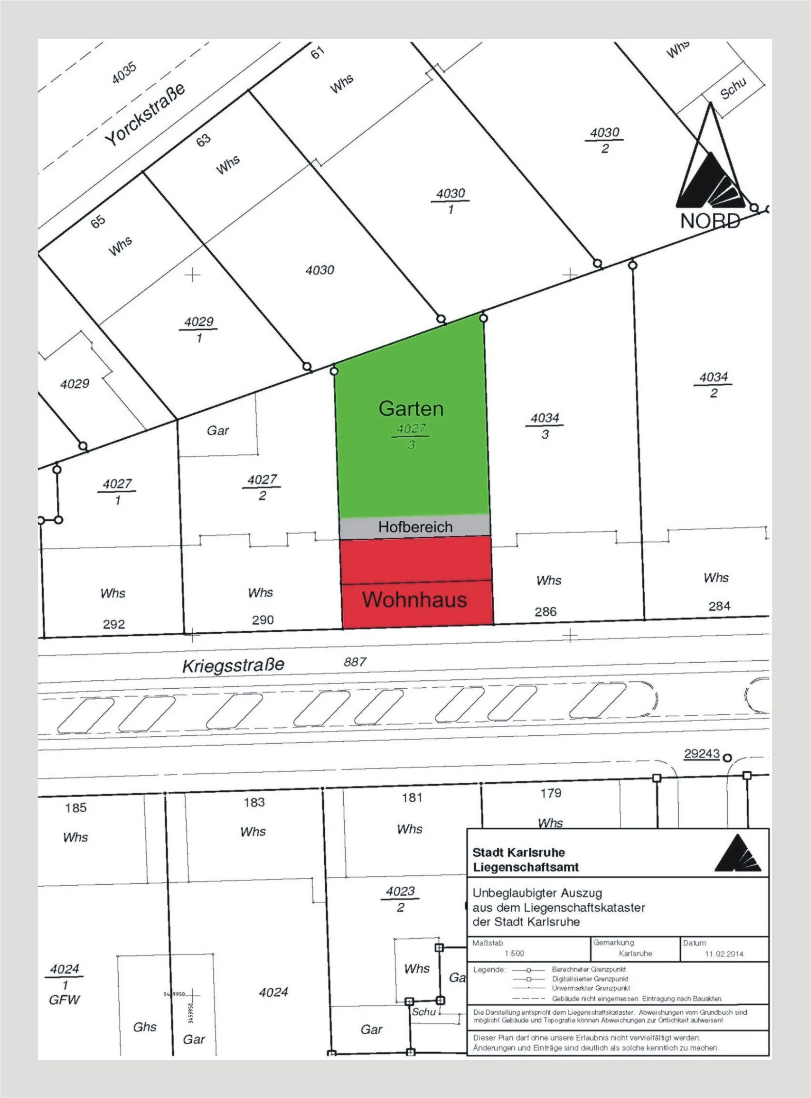 Karlsruhe-Weststadt-Kriegsstraße / Mietshaus mit 10 Wohneinheiten und großem Garten / zusätzliche Ausbaureserve im Speicher