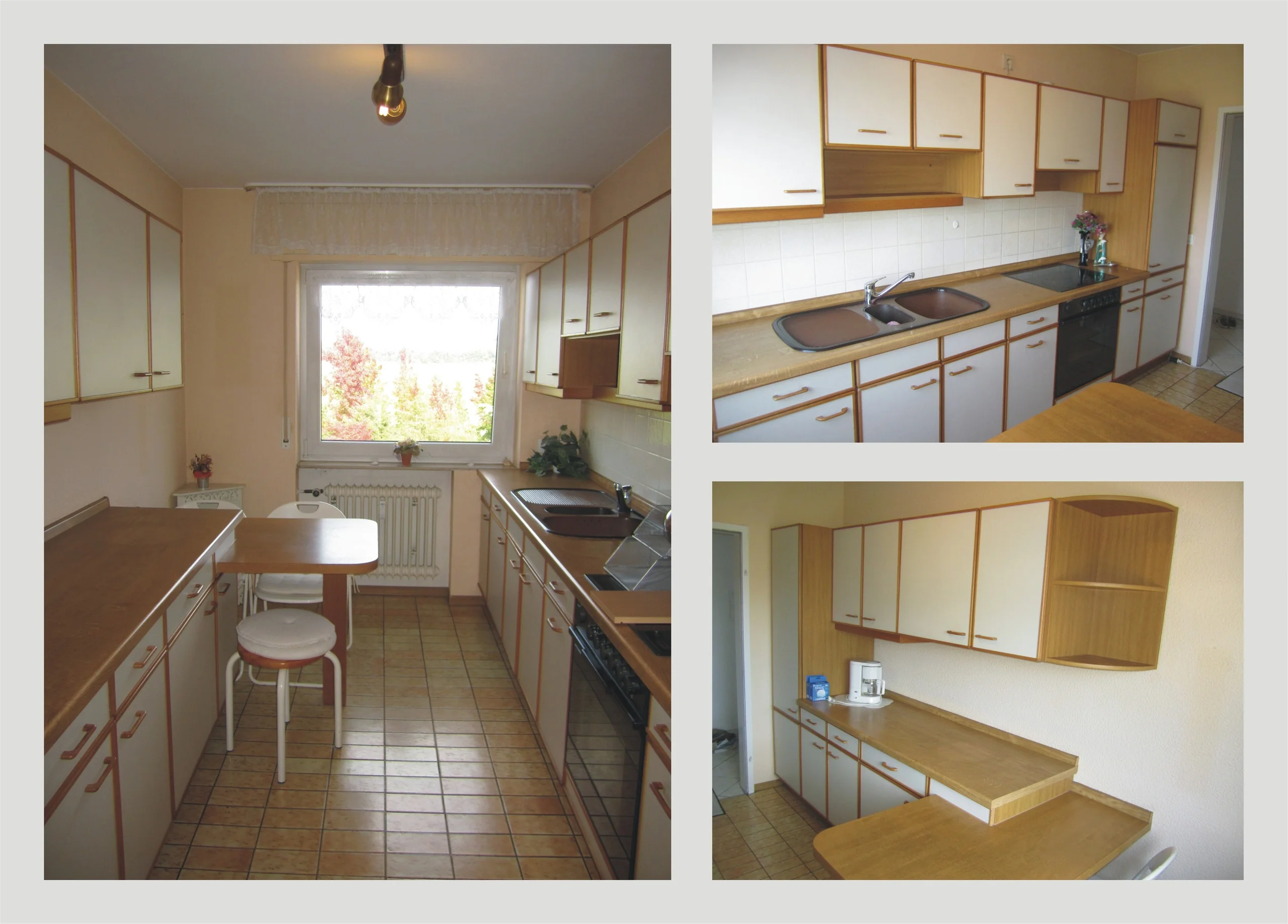 Weingarten / helle 3-Zimmer-Wohnung mit Balkon und Einbauküche in schöner Ortsrandlage - Rosenstraße / zeitnah bezugsfrei