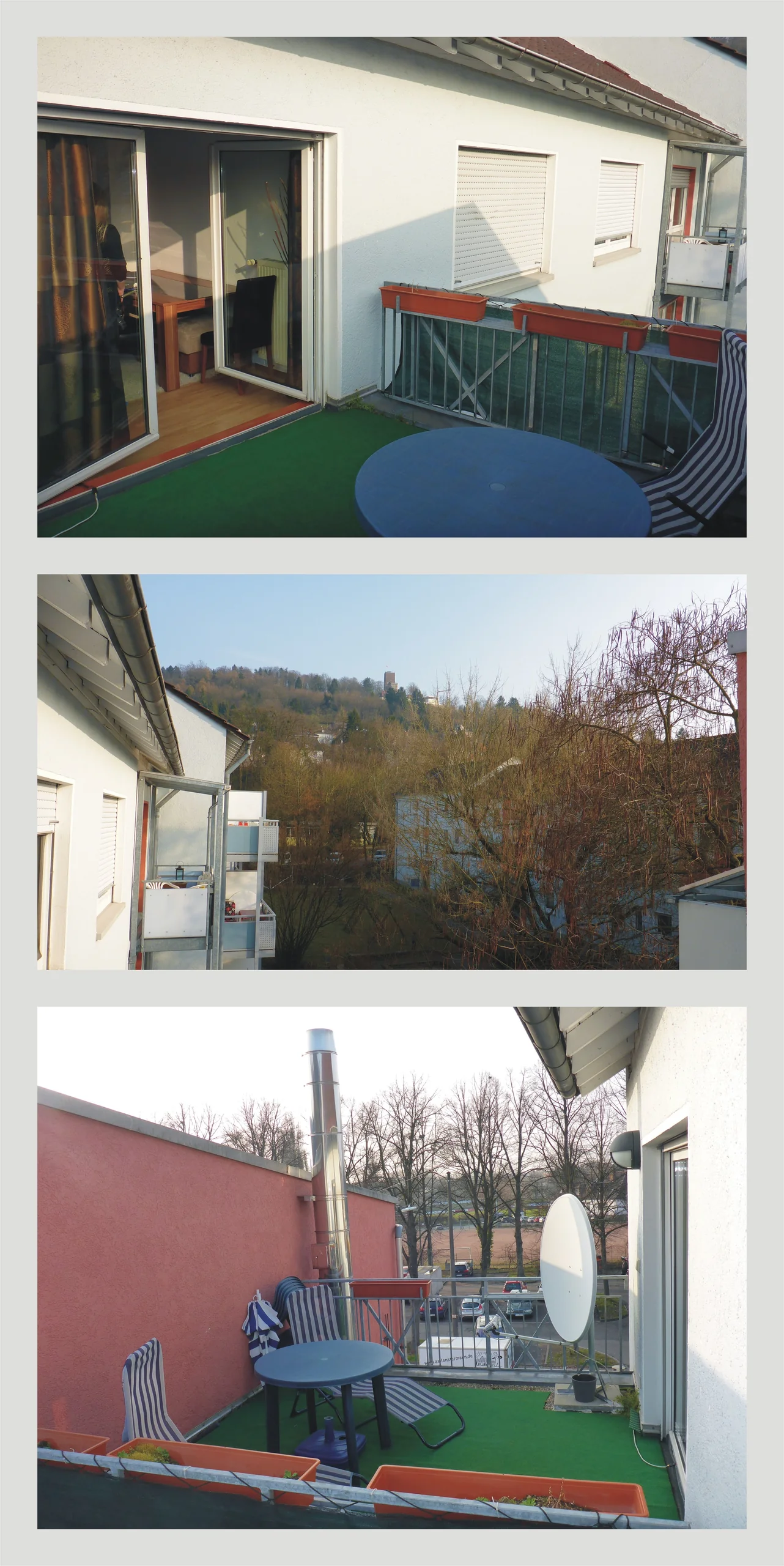 KA-Durlach / schöne 3-Zimmer-Whg mit Balkon, Terrasse, EBK und Turmbergblick in zentraler Lage / bezugsfrei nach Absprache