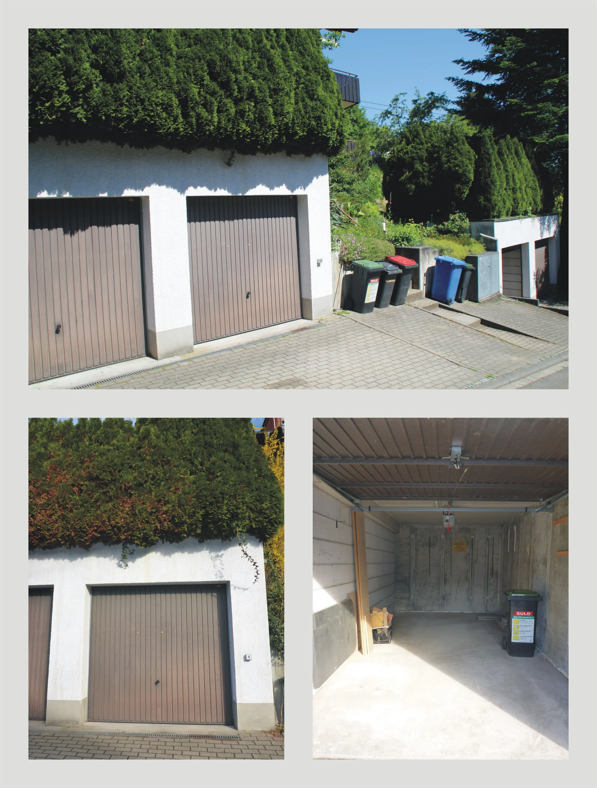sofort bezugsfrei / KA-Grünwettersbach / helles Reihenmittelhaus mit Garage, zwei Terrassen, Balkon und EBK in angenehmer Hanglage