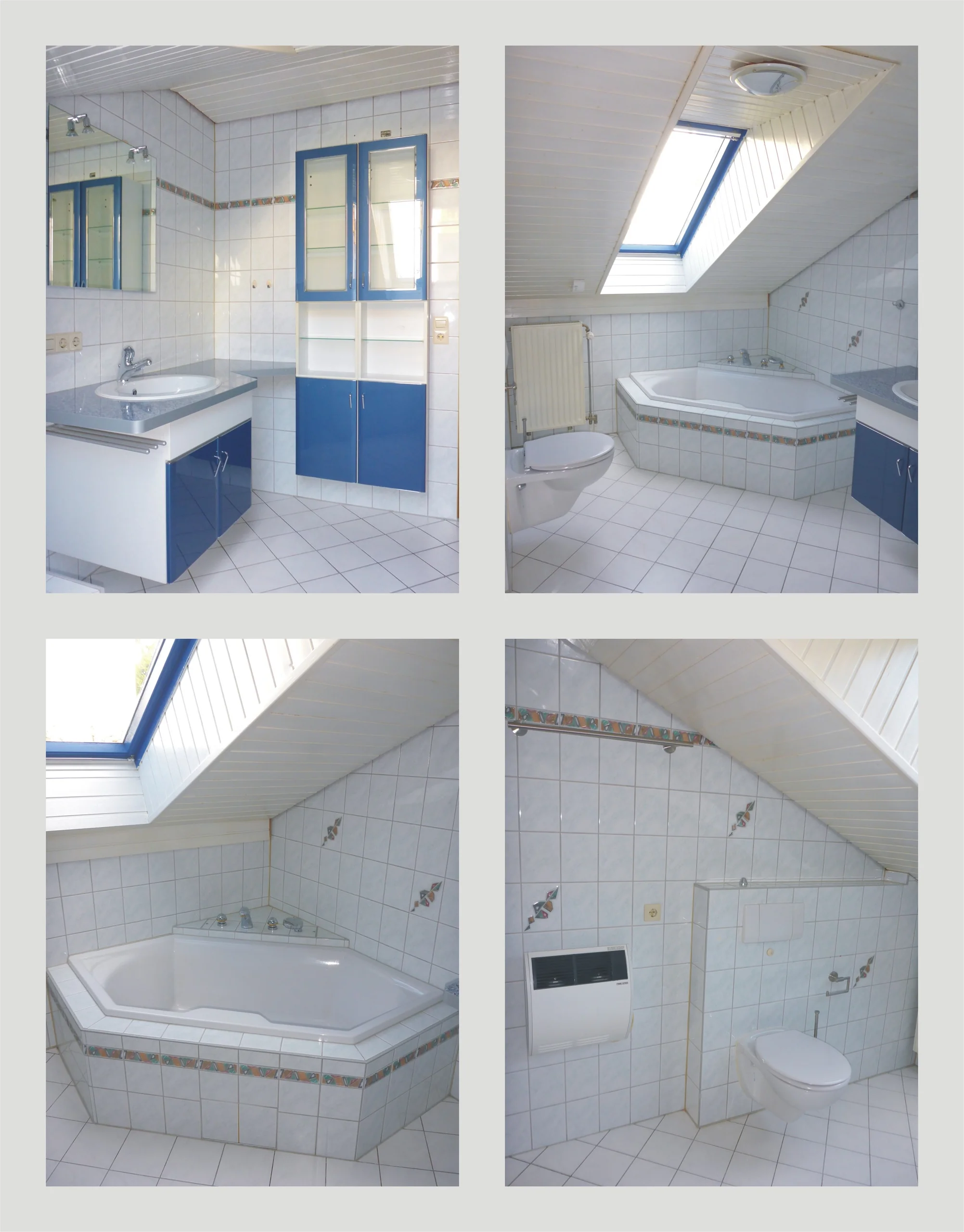 sofort bezugsfrei / KA-Grünwettersbach / helles Reihenmittelhaus mit Garage, zwei Terrassen, Balkon und EBK in angenehmer Hanglage