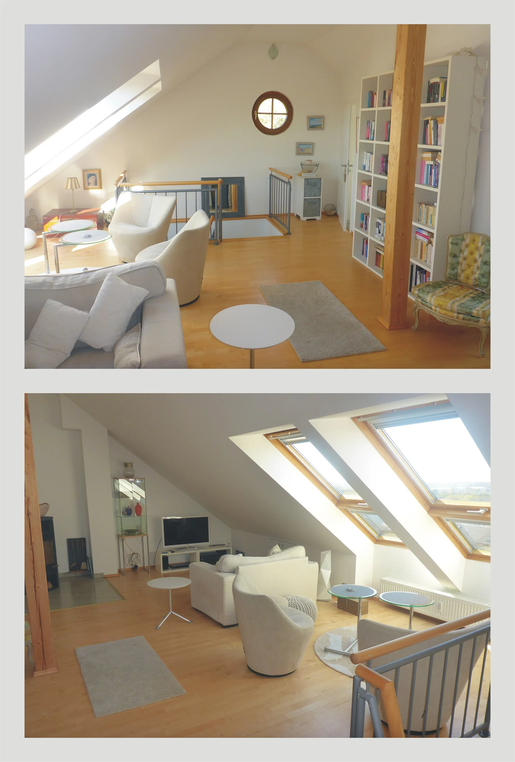 KA-Grötzingen / traumhafte und gepflegte 5,5-Zi-Maisonette-Whg mit EBK, Garage, Keller, Hobbyraum, Balkon, Terrasse und Gartengrundstück in naturnaher Hanglage mit fantastischem Panorama-Weitblick