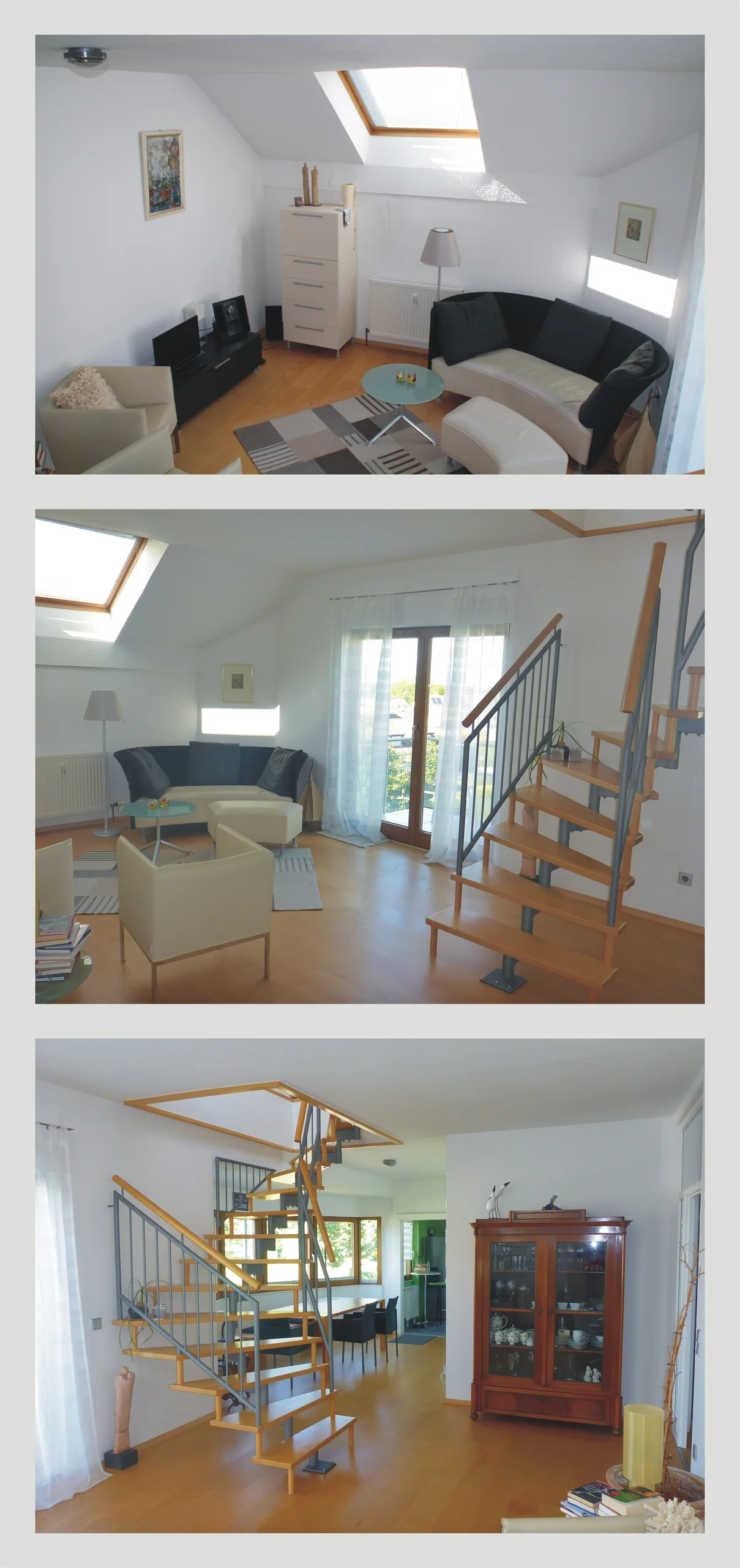 KA-Grötzingen / traumhafte und gepflegte 5,5-Zi-Maisonette-Whg mit EBK, Garage, Keller, Hobbyraum, Balkon, Terrasse und Gartengrundstück in naturnaher Hanglage mit fantastischem Panorama-Weitblick