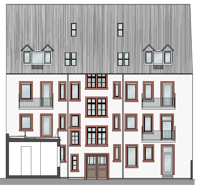 Sanierte 4-Zi-Dachgeschoss-Maisonette-Wohnung mit Loggia in stilvollem Altbau in KA-Durlach mit Denkmalabschreibung