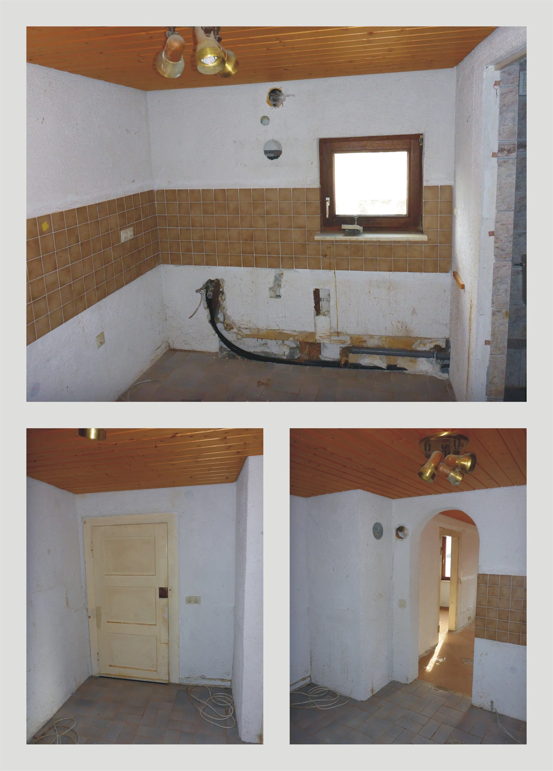 Walzbachtal-Jöhlingen / renovierungsgedürftige 2-Zimmer-Wohnung mit KFZ-Stellplatz / sofort frei