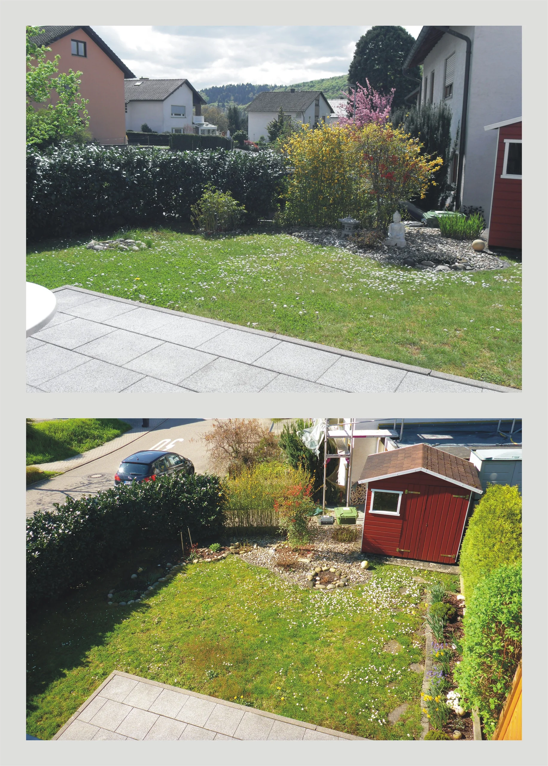 Pfinztal-Berghausen / familienfreundliches und helles Reihenendhaus mit EBK, schönem Garten, Terrasse und Garage, uvm. / zeitnah freiwerdend