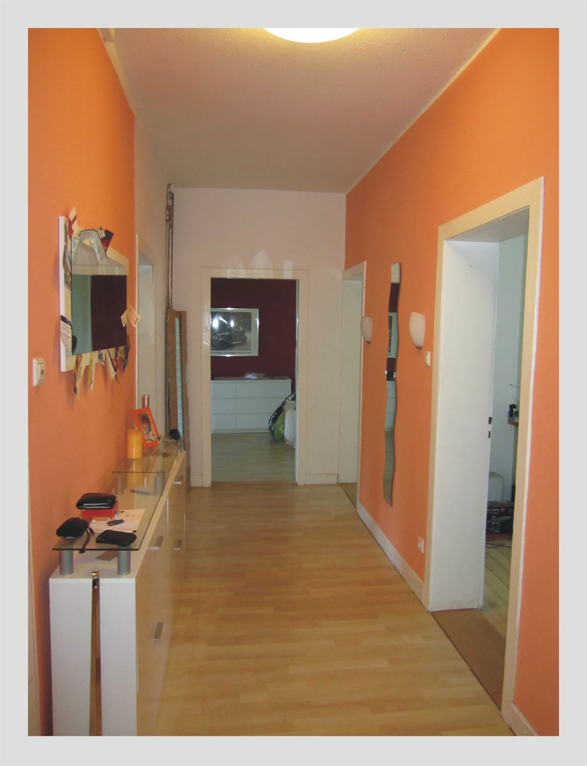 KA-Weststadt / vermietete 3-Zi-Altbau-Whg mit großzügigem Balkon, Loggia und eigenem Garten in zentraler Lage
