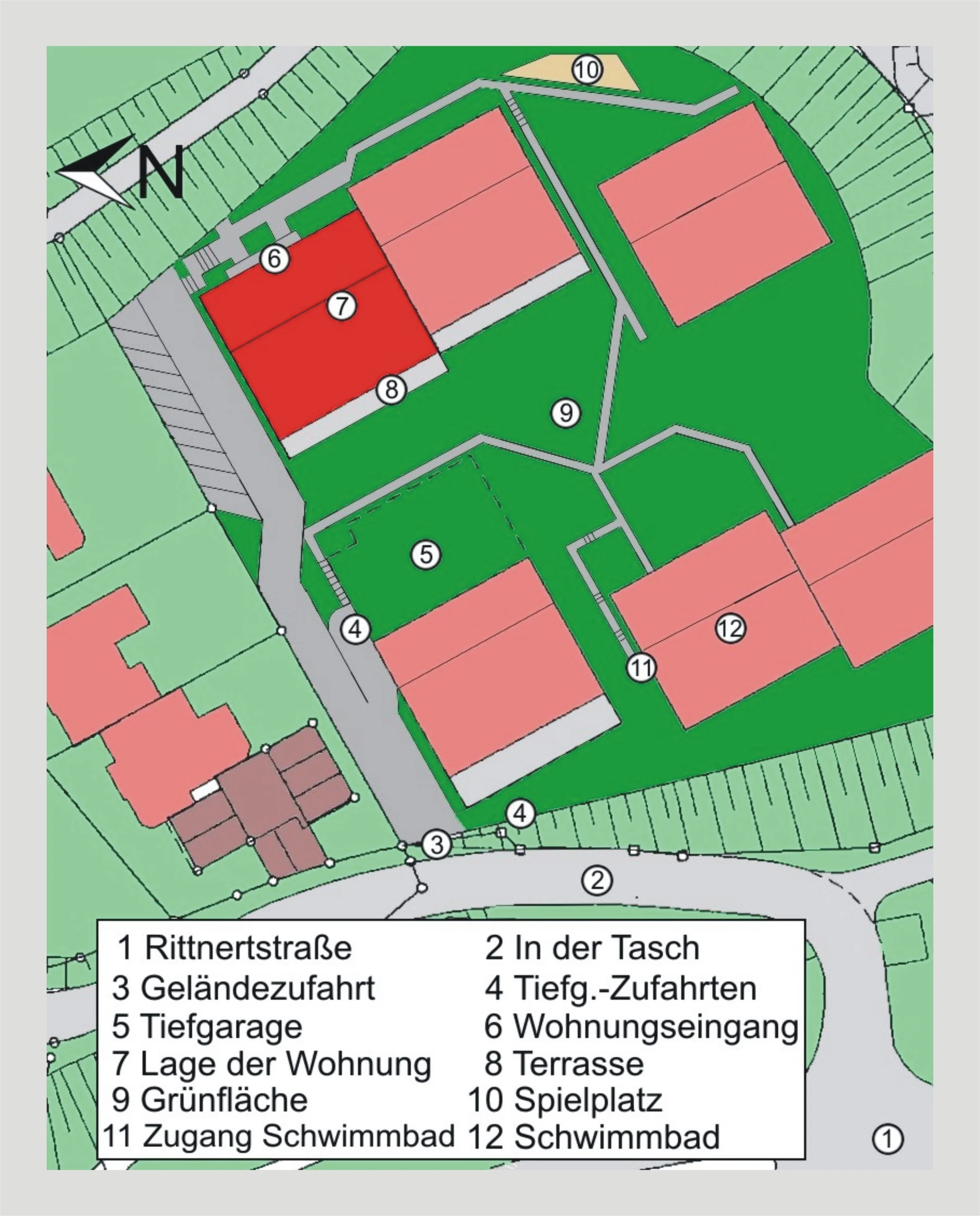 KA-Durlach-Guggelensberg / schöne 4,5 bis 5,5 Zimmer-Wohnung mit großzügigem Süd-West-Balkon und zwei KFZ-Stellplätzen in sehr gepflegter Wohnanlage