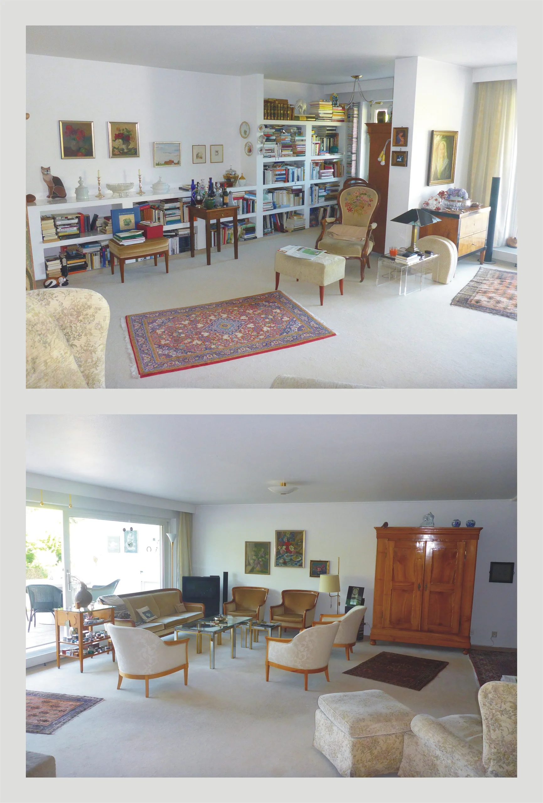 KA-Durlach-Guggelensberg / schöne 4,5 bis 5,5 Zimmer-Wohnung mit großzügigem Süd-West-Balkon und zwei KFZ-Stellplätzen in sehr gepflegter Wohnanlage