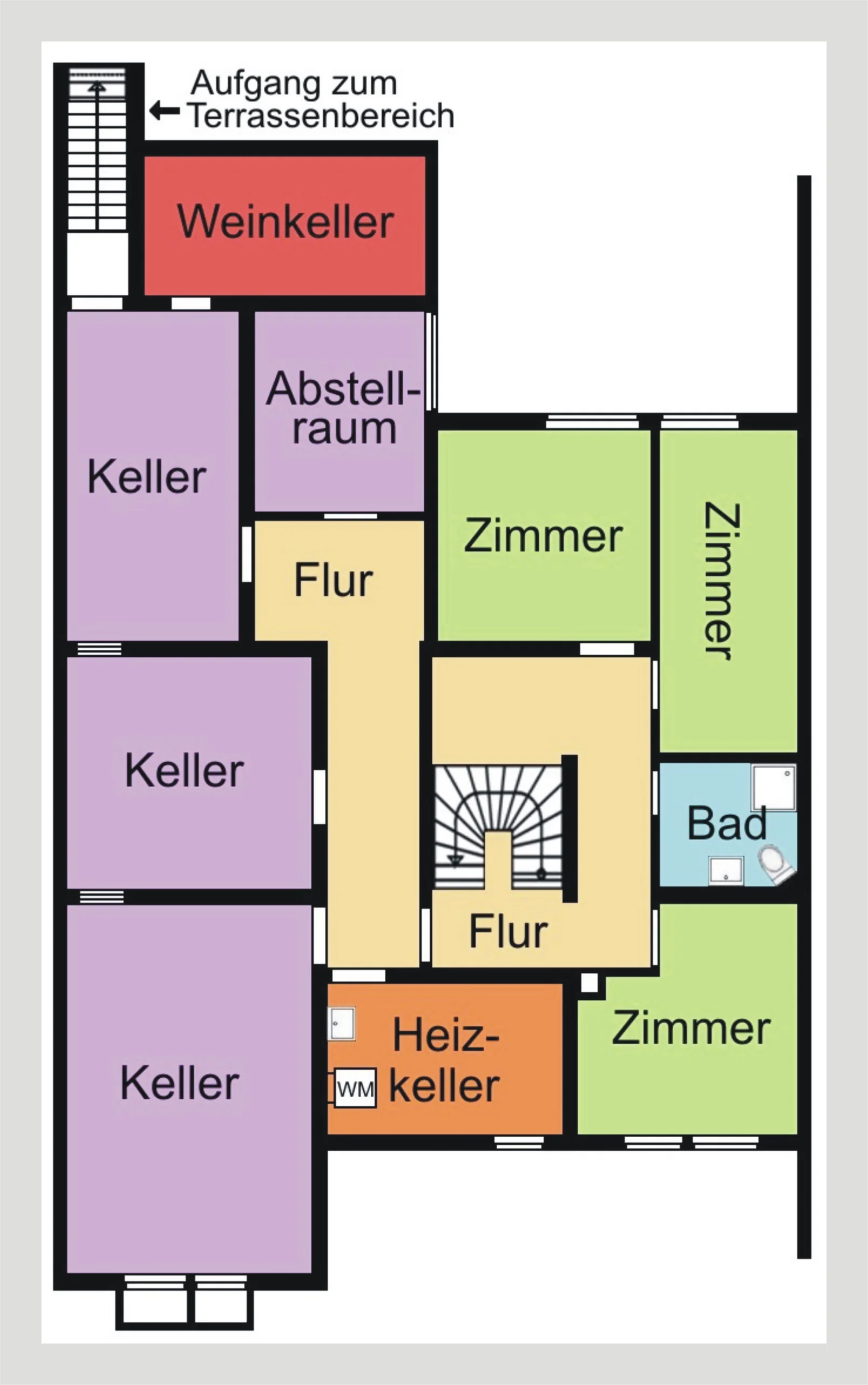 KA-Waldstadt / geräumiger Bungalow mit Terrasse, tollem Gartenbereich und zwei Garagen in ruhiger Waldrandlage / freiwerdend