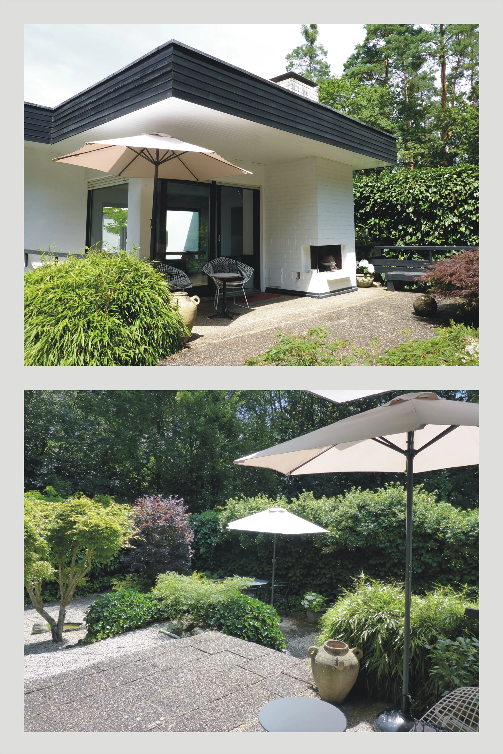 KA-Waldstadt / geräumiger Bungalow mit Terrasse, tollem Gartenbereich und zwei Garagen in ruhiger Waldrandlage / freiwerdend
