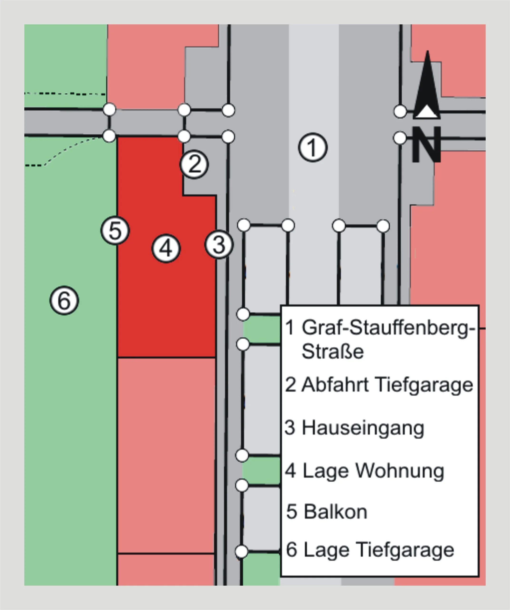 helle und gepflegte 2-Zimmer-Wohnung mit Balkon und Tiefgaragenstellplatz in toller Wohnlage / zeitnah bezugsfrei