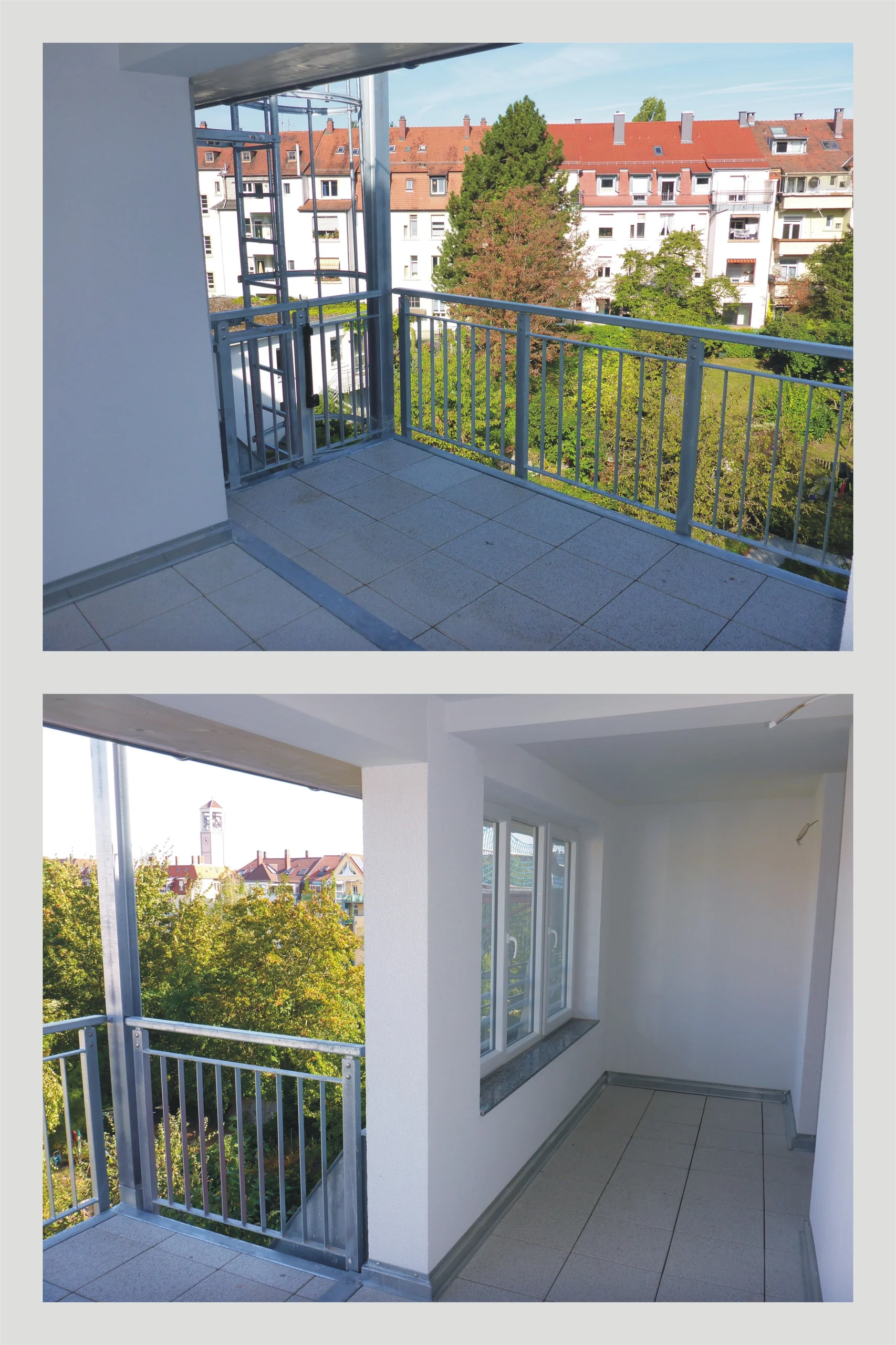 Erstbezug nach Sanierung / außergewöhnliche und lichtdurchflutete 4-Zi-DG-Maisonette-Studio-Whg mit Balkon, Dachterrasse, Garten, uvm.