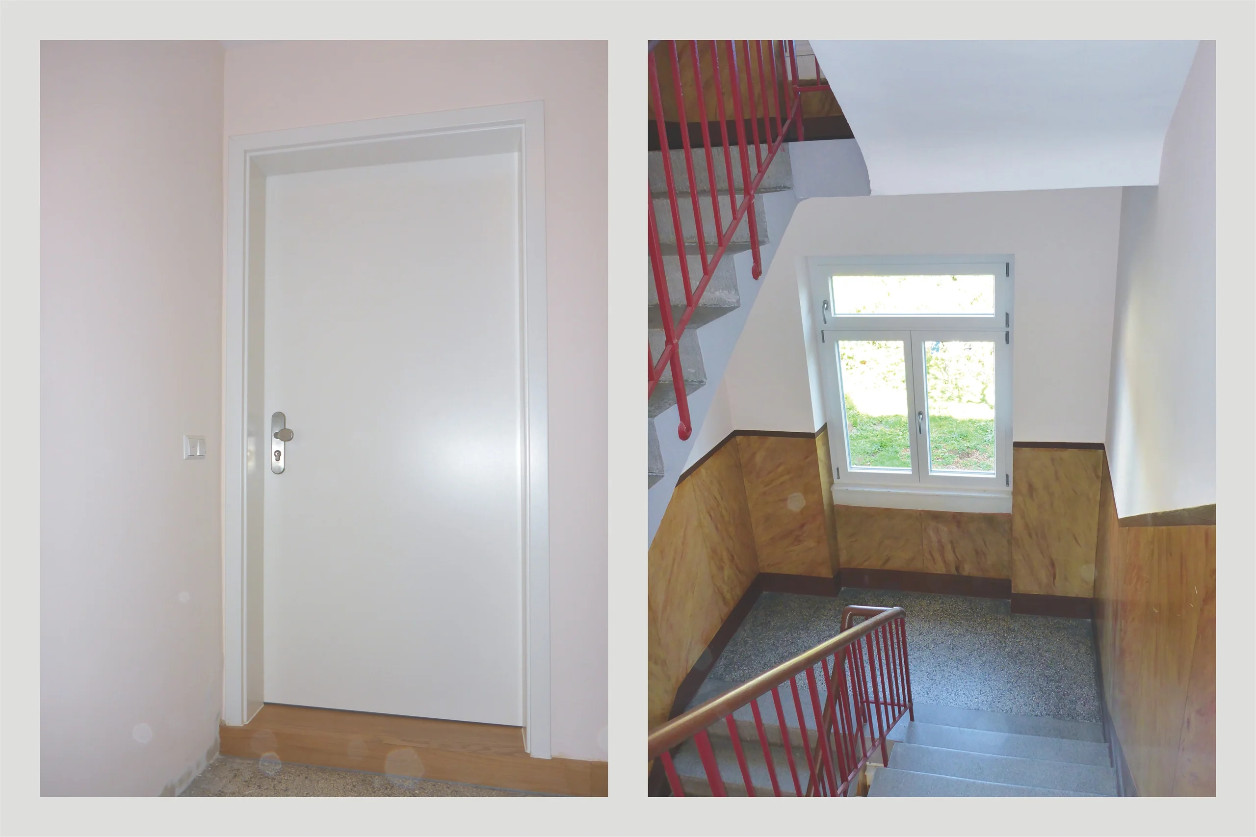 Erstbezug nach Sanierung / außergewöhnliche und lichtdurchflutete 4-Zi-DG-Maisonette-Studio-Whg mit Balkon, Dachterrasse, Garten, uvm.