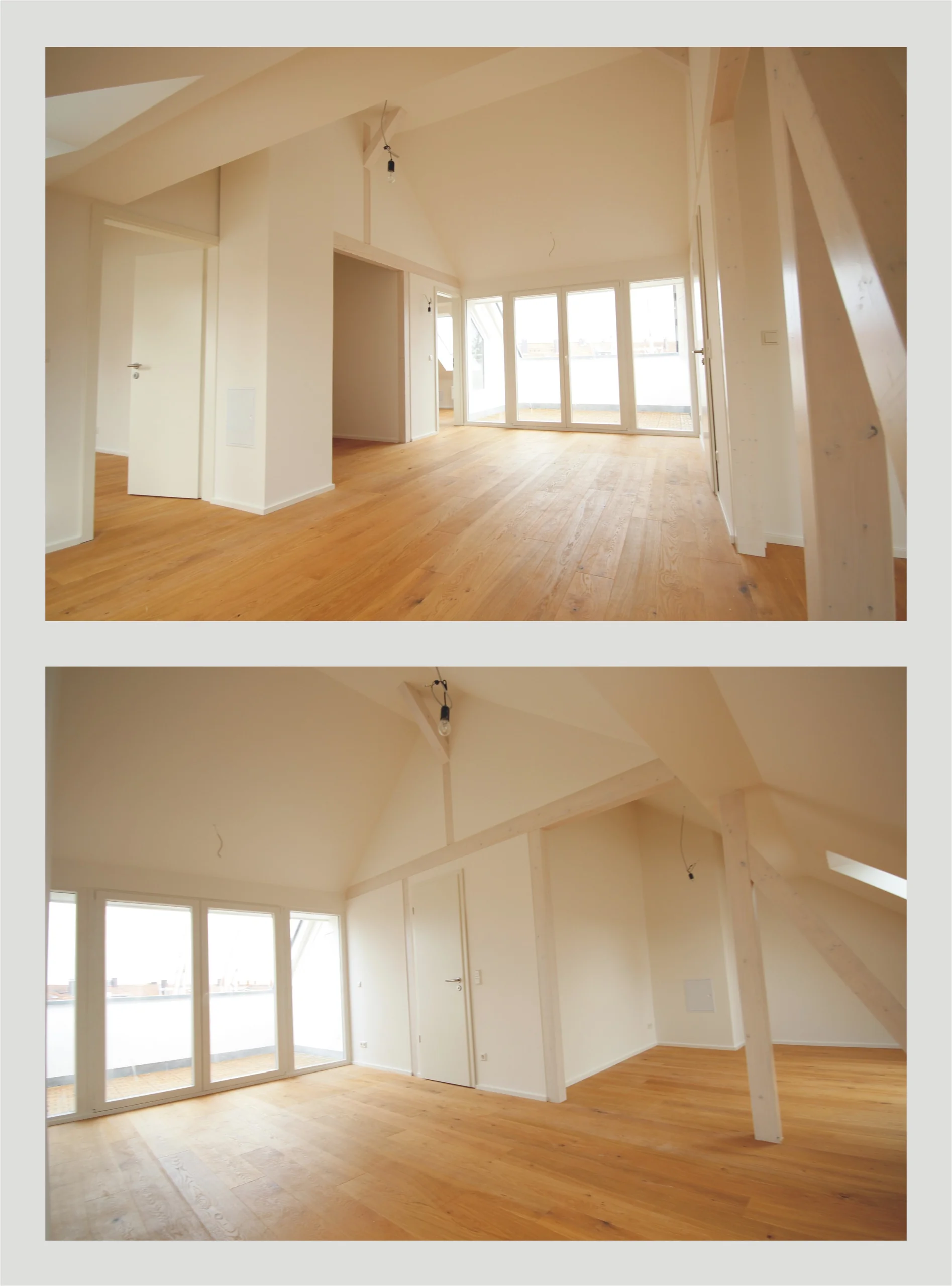 Erstbezug nach Sanierung / hochwertige und helle 6-Zi-DG-Maisonette-Studio-Whg mit Balkon, Dachterrasse, Garten uvm. in direkter Nähe zur Günther-Klotz-Anlage