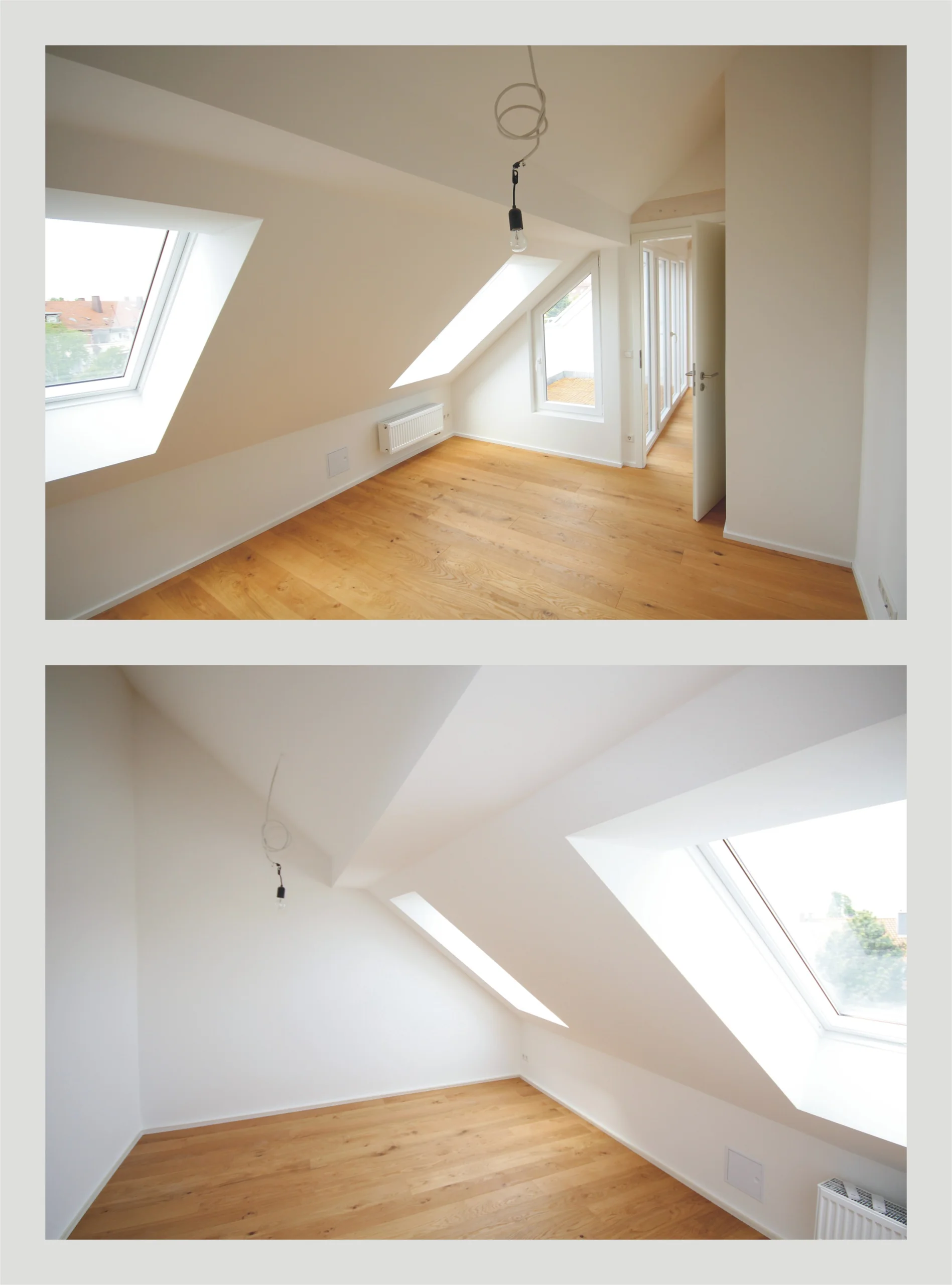 Erstbezug nach Sanierung / hochwertige und helle 6-Zi-DG-Maisonette-Studio-Whg mit Balkon, Dachterrasse, Garten uvm. in direkter Nähe zur Günther-Klotz-Anlage
