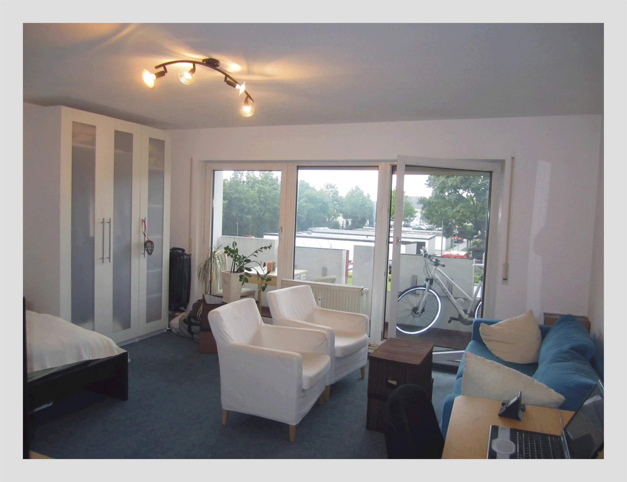 KA-Südweststadt / 1-Zi-Wohnung mit Südbalkon, Pantry-Küche & Duplexparker / vermietet