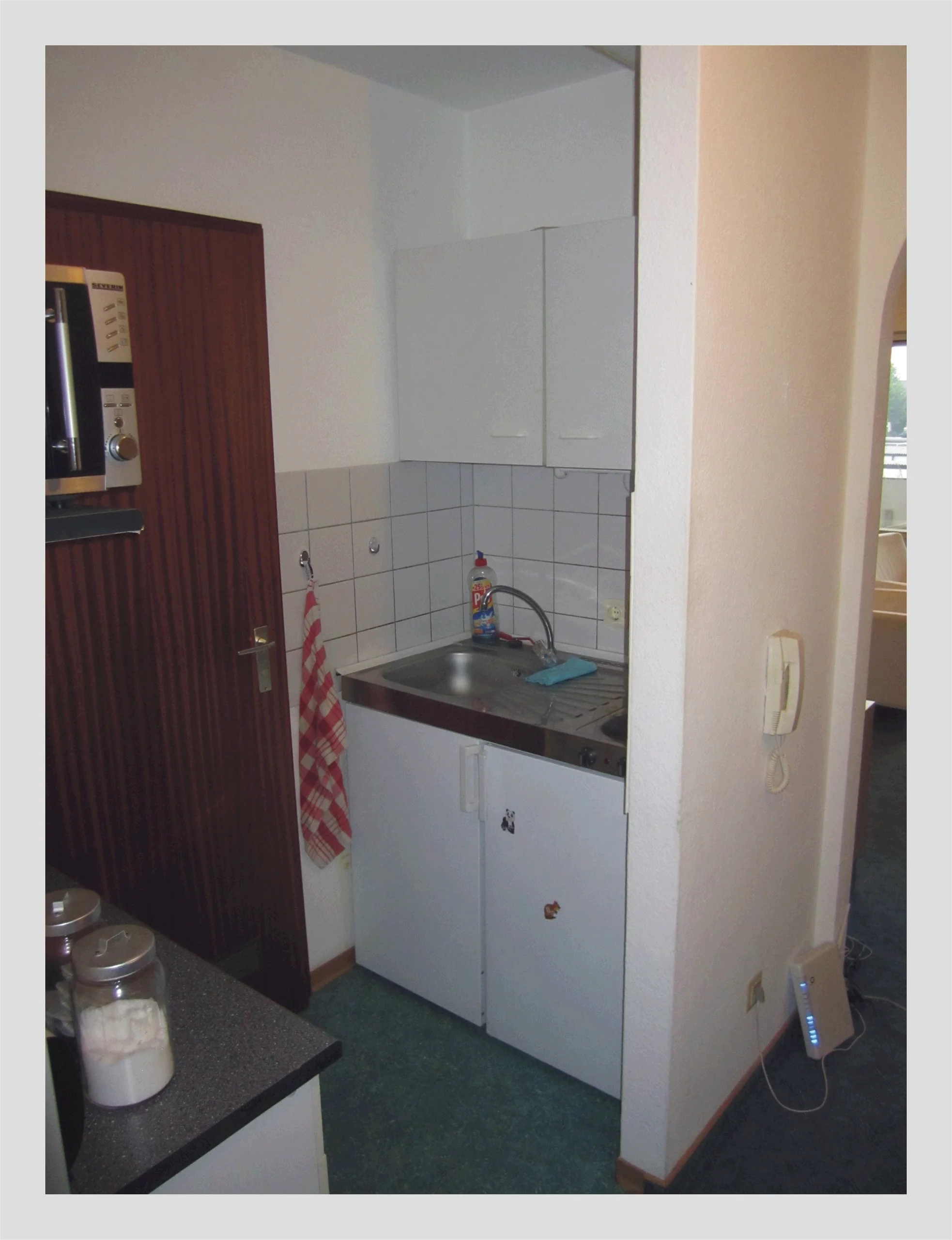 KA-Südweststadt / 1-Zi-Wohnung mit Südbalkon, Pantry-Küche & Duplexparker / vermietet