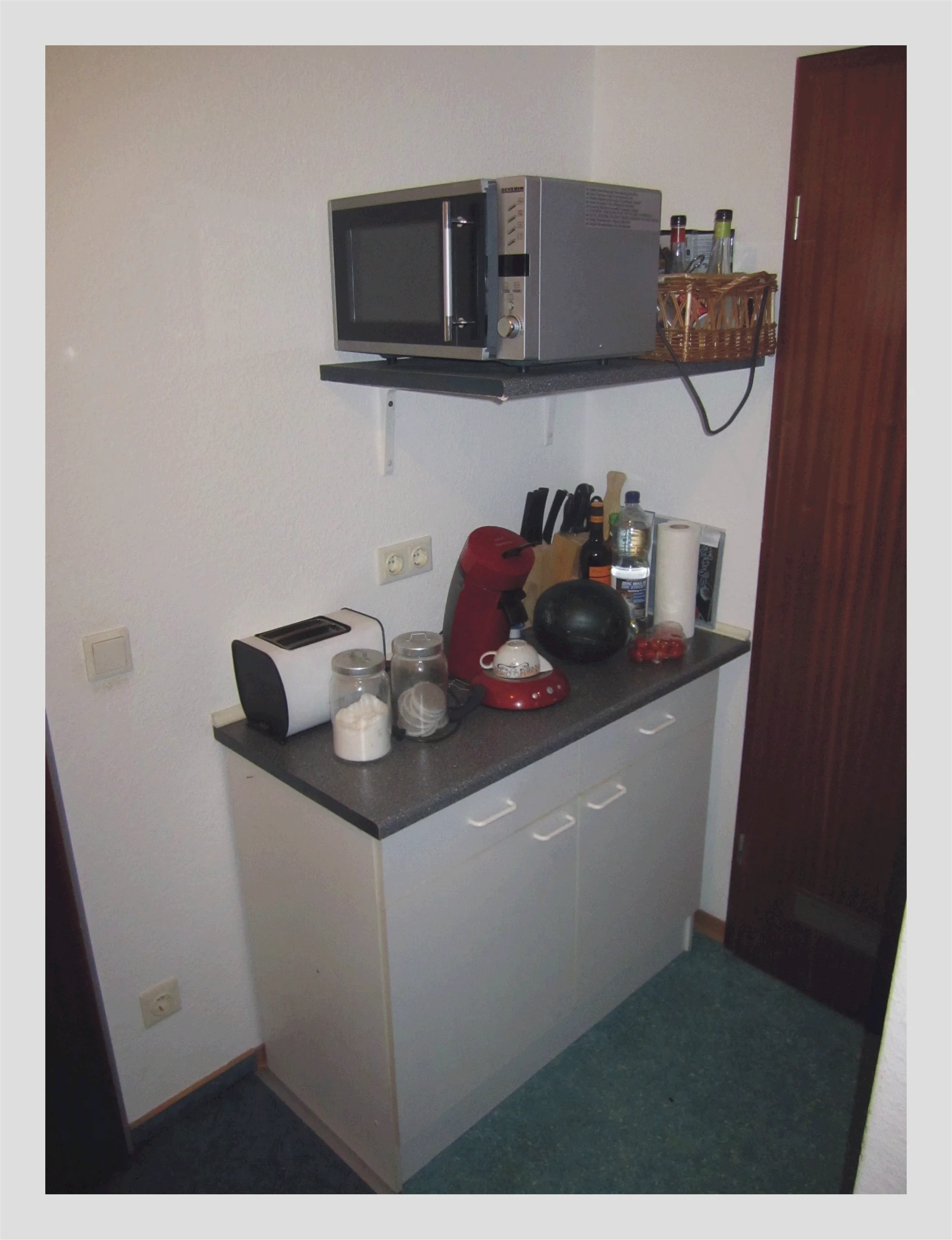 KA-Südweststadt / 1-Zi-Wohnung mit Südbalkon, Pantry-Küche & Duplexparker / vermietet