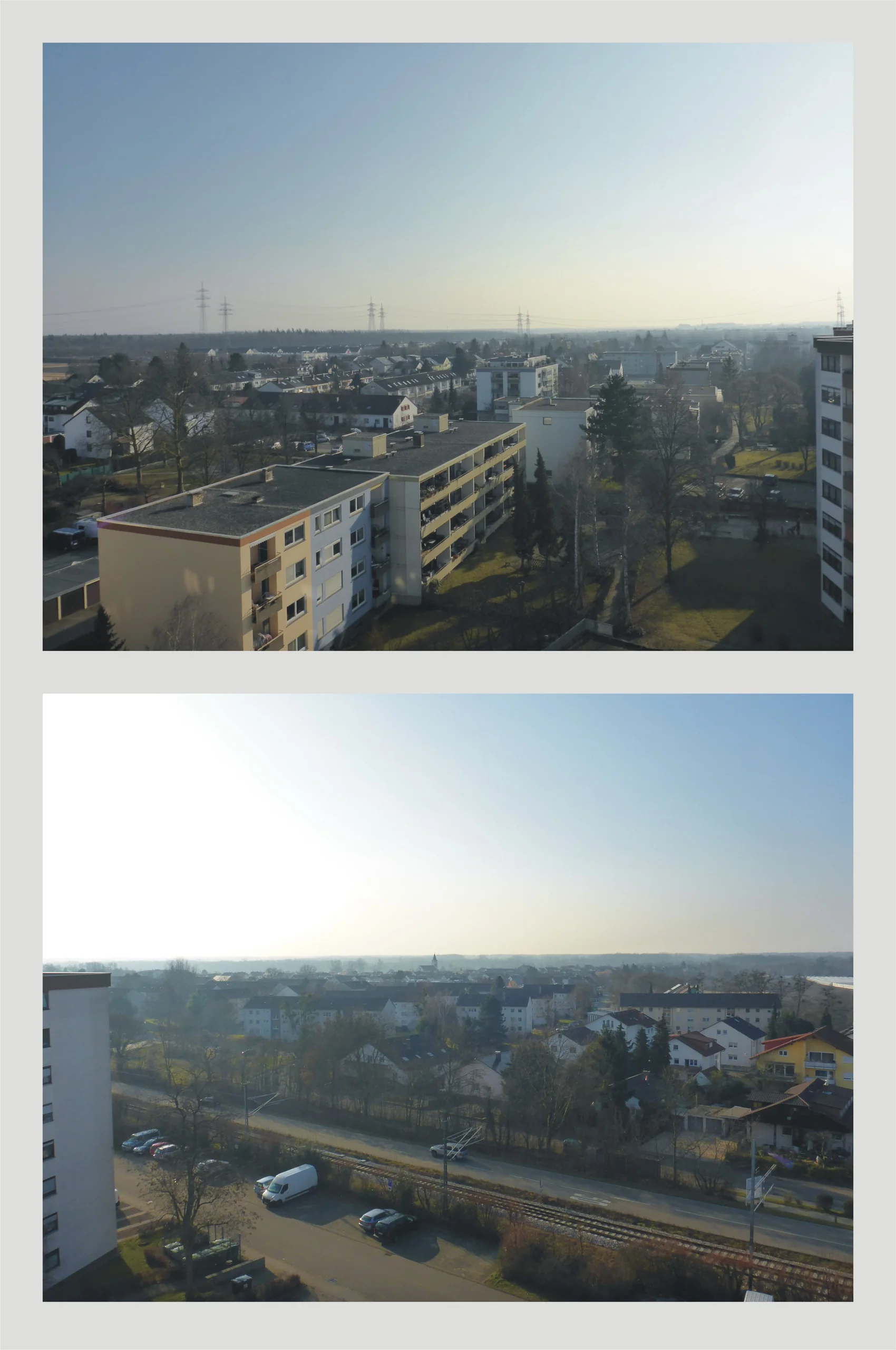 helle & gut geschnittene 3-Zi-Wohnung mit Süd-West-Loggia, Weitblick und Garage / sofort bezugsfrei