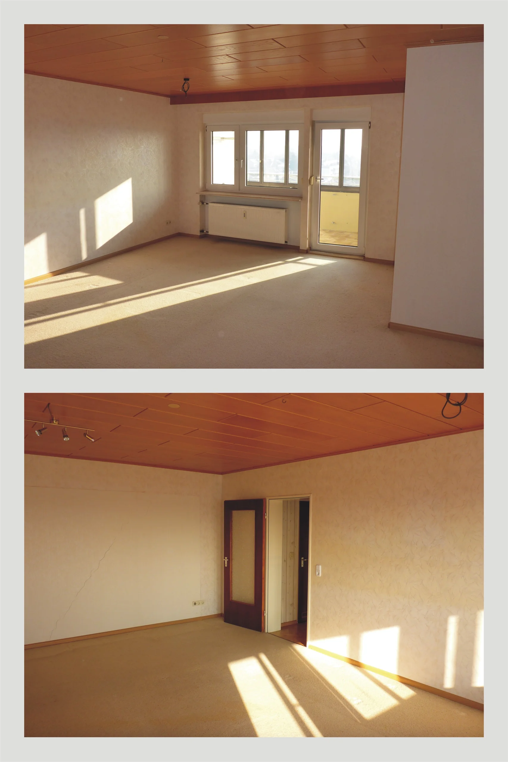 helle & gut geschnittene 3-Zi-Wohnung mit Süd-West-Loggia, Weitblick und Garage / sofort bezugsfrei