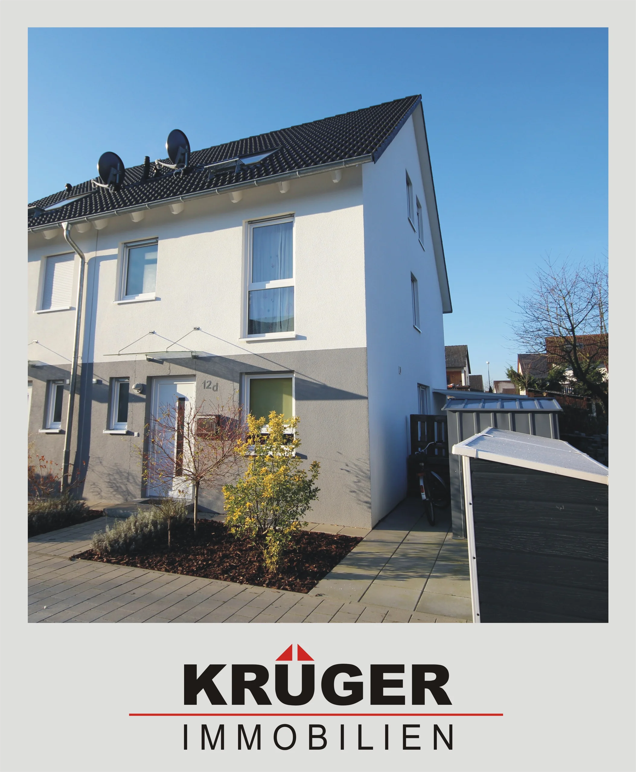 Bietigheim / gepflegte Doppelhaushälfte mit Terrassen, Gartenbereich und KFZ-Stellplätzen in zentraler und ruhiger Lage / zeitnah bezugsfrei!