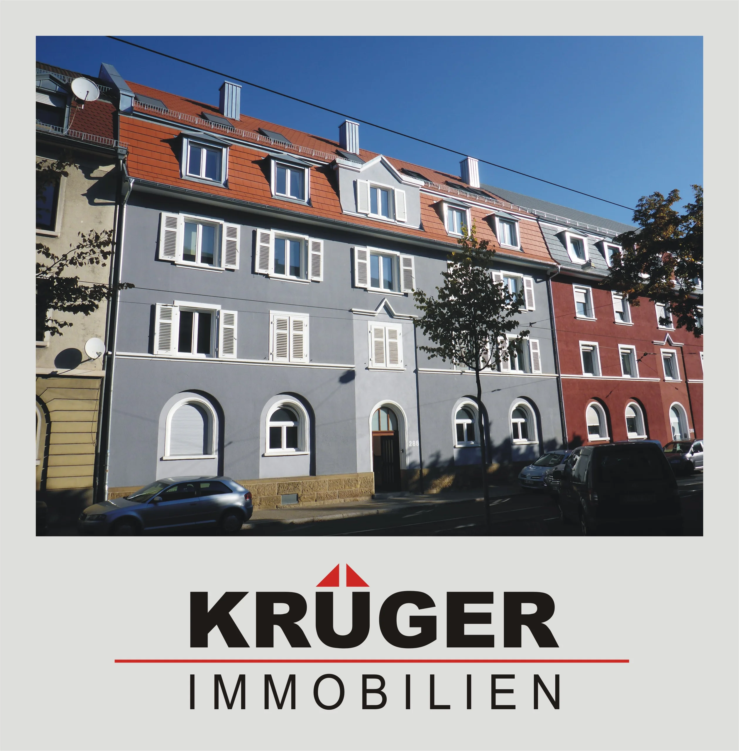 KA-Weststadt / vermietete 3-Zi-Altbau-Whg mit Loggia, Terrasse und direktem Garten, Keller, Hobbykeller, uvm! / Nähe zur Günther-Klotz-Anlage
