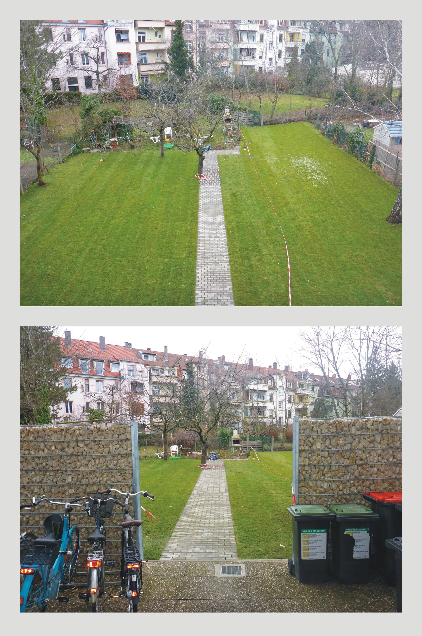 KA-Weststadt / vermietete 3-Zi-Altbau-Whg mit Loggia, Terrasse und direktem Garten, Keller, Hobbykeller, uvm! / Nähe zur Günther-Klotz-Anlage