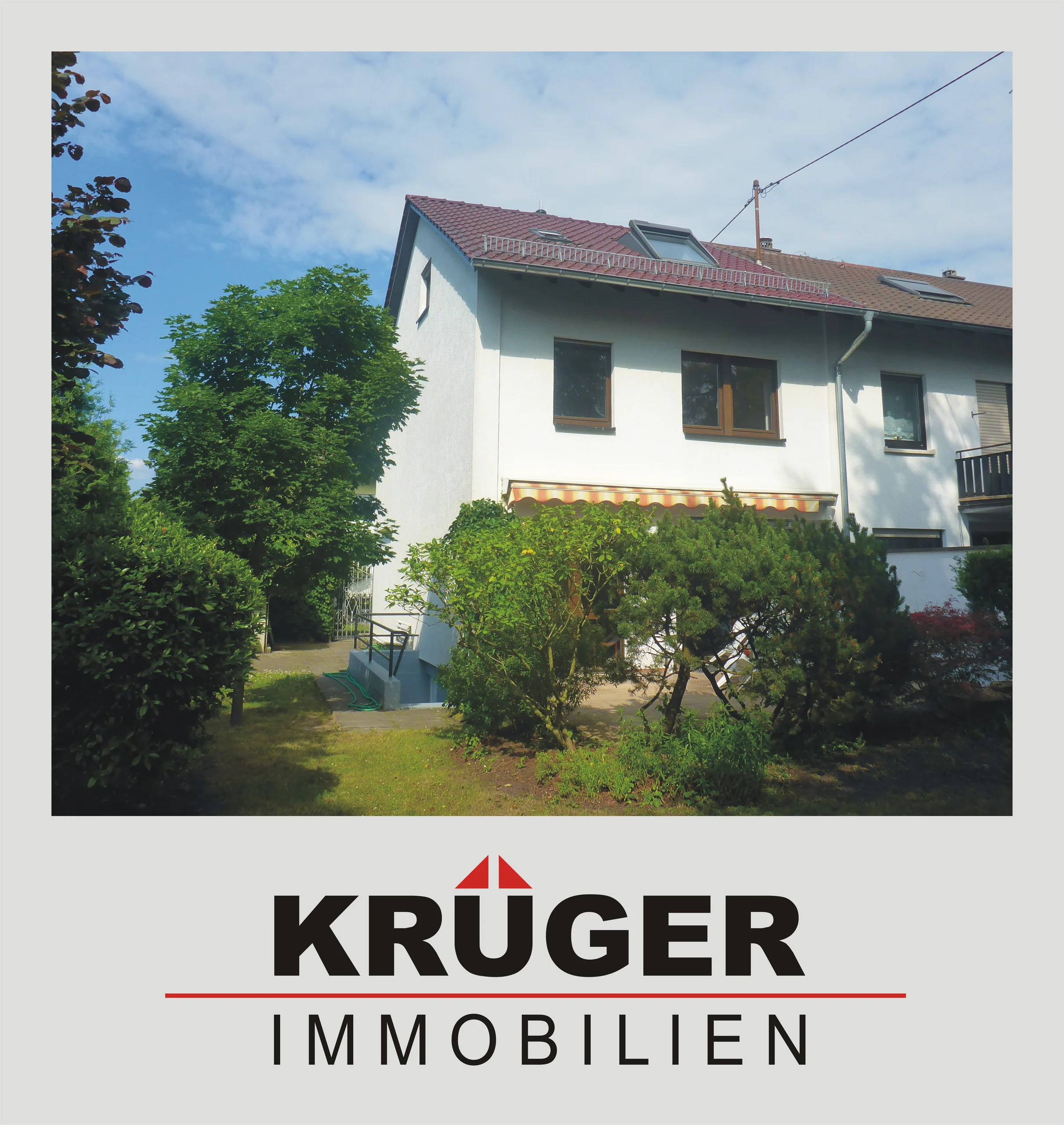 KA-Nordweststadt / gepflegtes Reihenendhaus mit Terrasse, großem Garten und Garage / bezugsfrei
