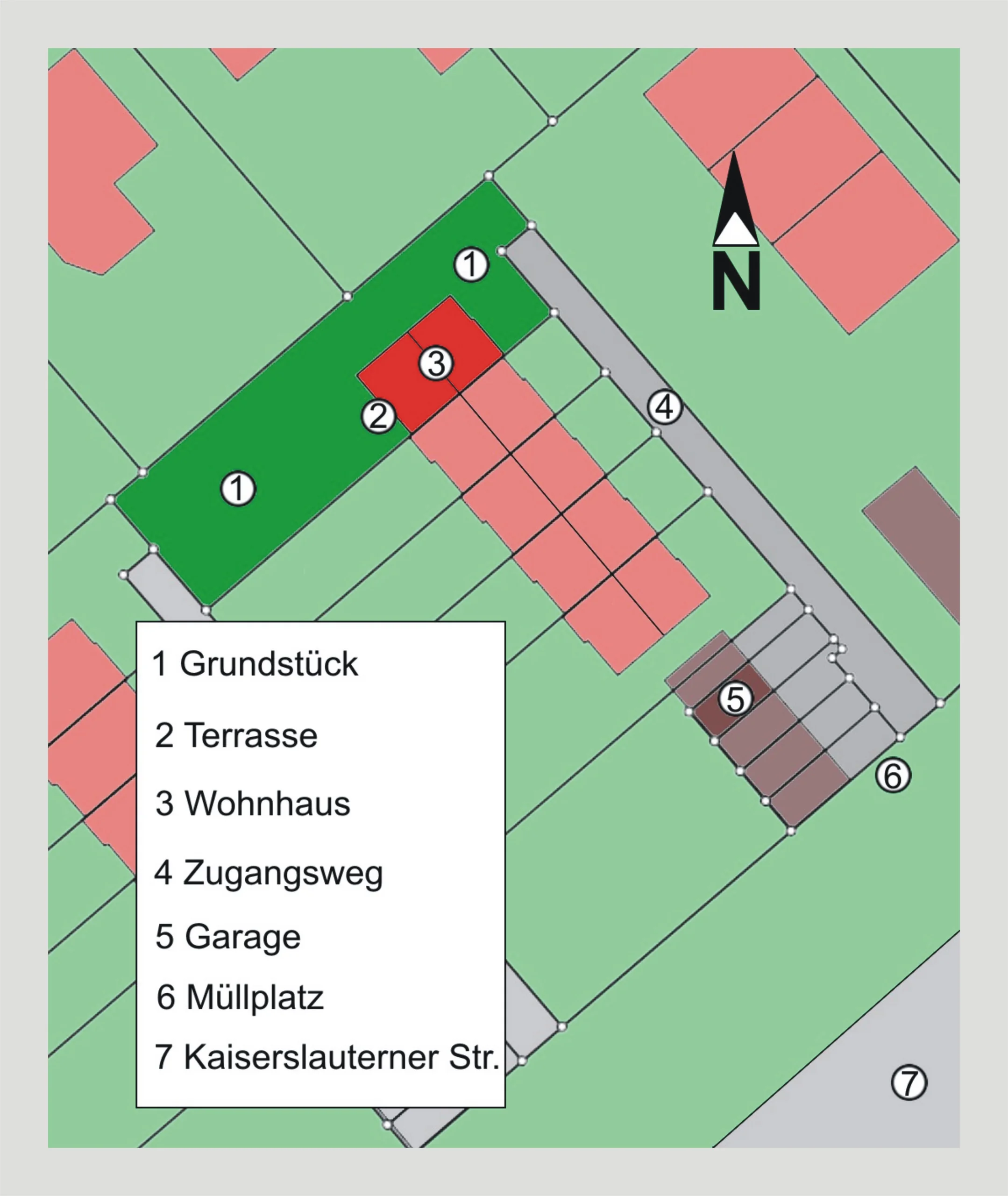 KA-Nordweststadt / gepflegtes Reihenendhaus mit Terrasse, großem Garten und Garage / bezugsfrei