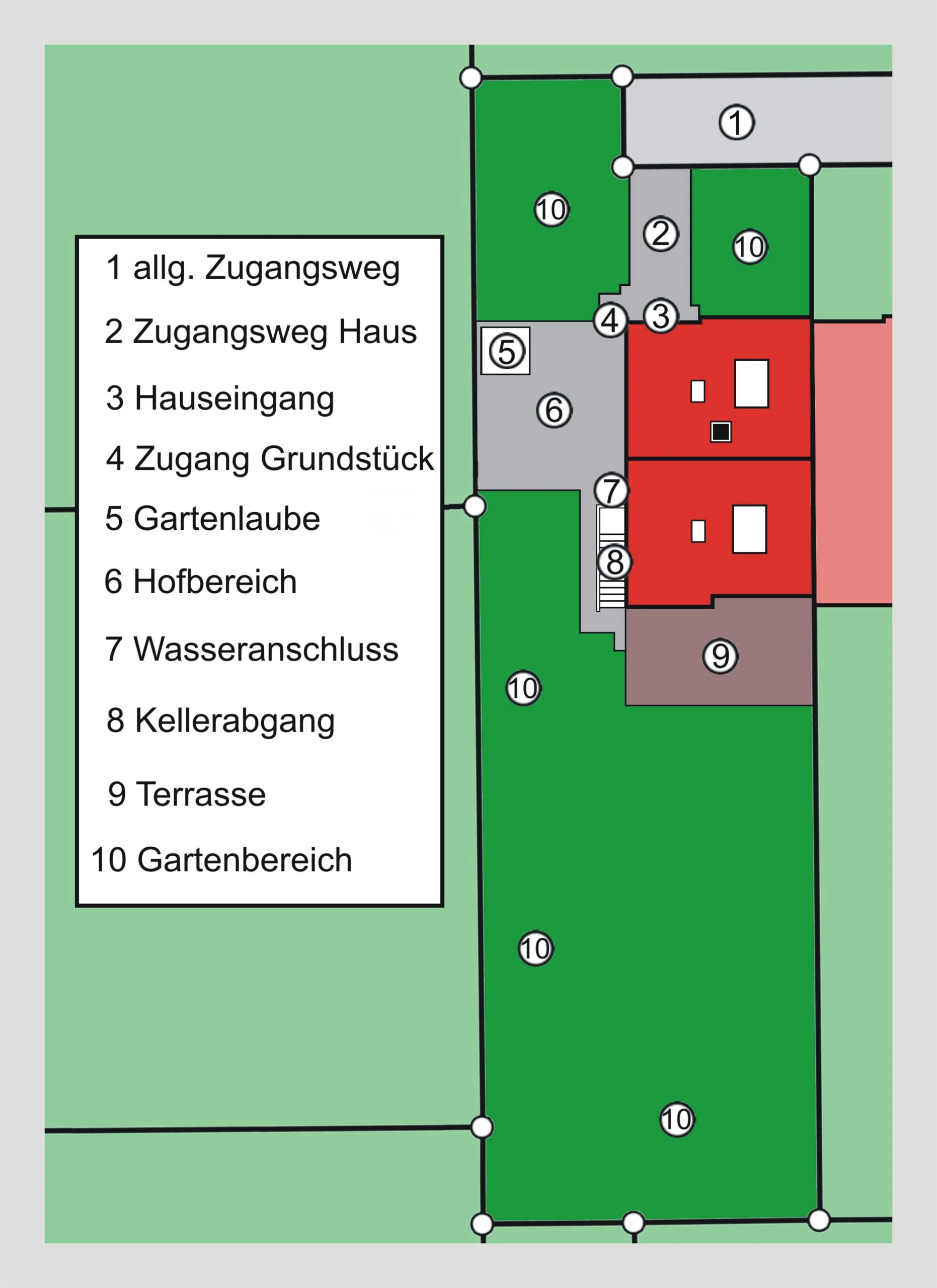 KA-Nordweststadt / gepflegtes Reihenendhaus mit Terrasse, großem Garten und Garage / bezugsfrei