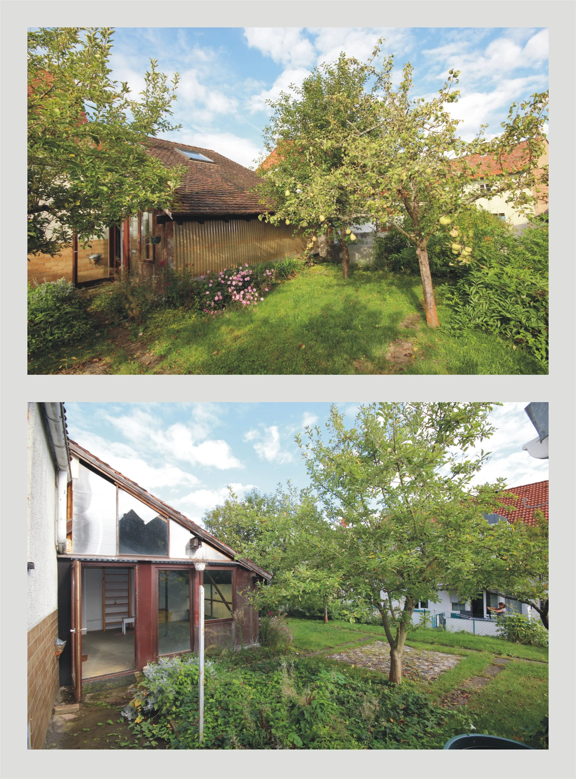 Pfinztal-Söllingen / Einfamilienhaus mit Garage-Werkstattgebäude, Garten und neuer Einbauküche / sofort bezugsfrei