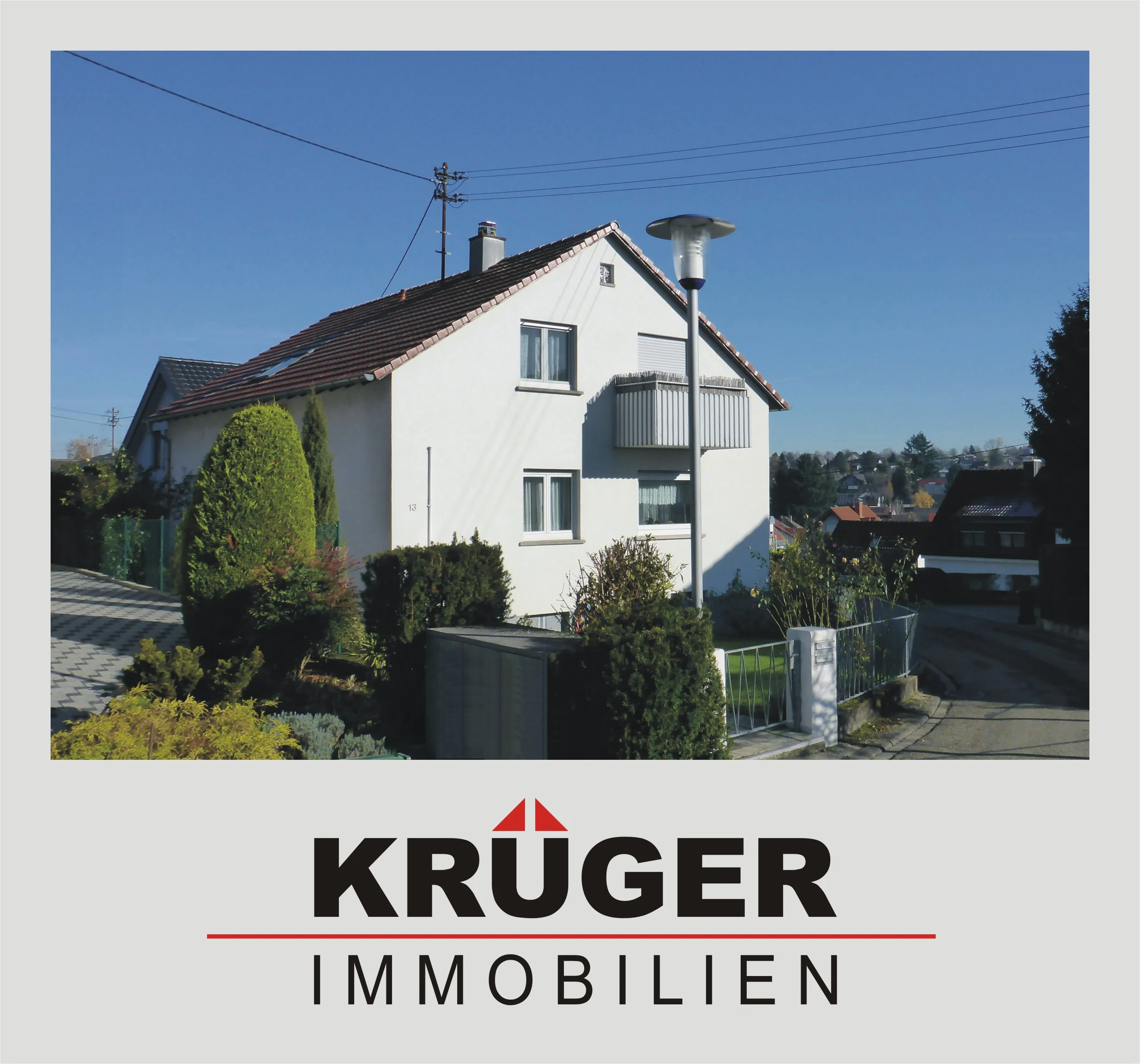 KA-Grünwettersbach / gepflegtes 2-Familienhaus mit Doppelgarage und schönem Grundstück in ruhiger Hangwohnlage / EG-bezugsfrei