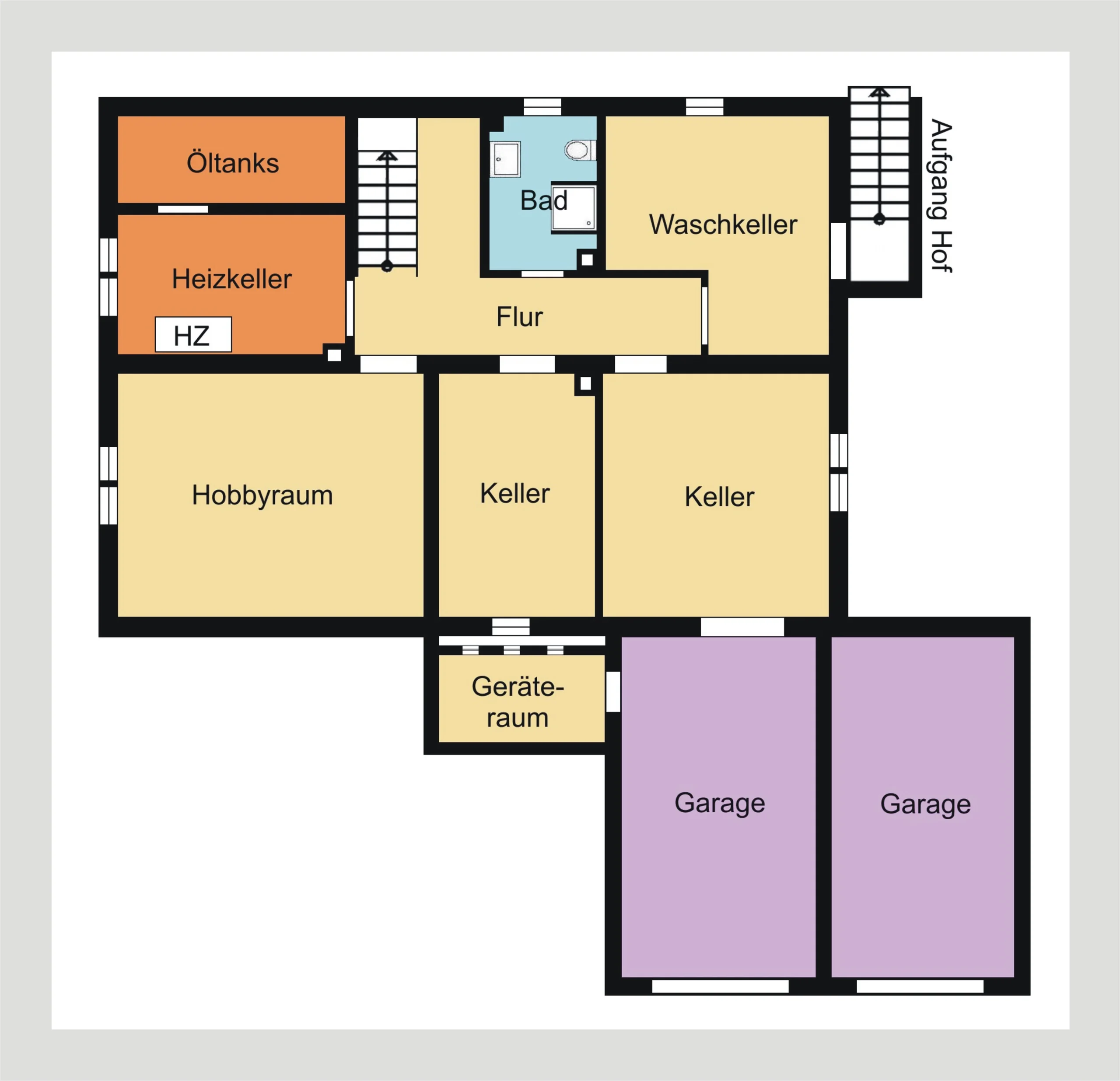 KA-Grünwettersbach / gepflegtes 2-Familienhaus mit Doppelgarage und schönem Grundstück in ruhiger Hangwohnlage / EG-bezugsfrei