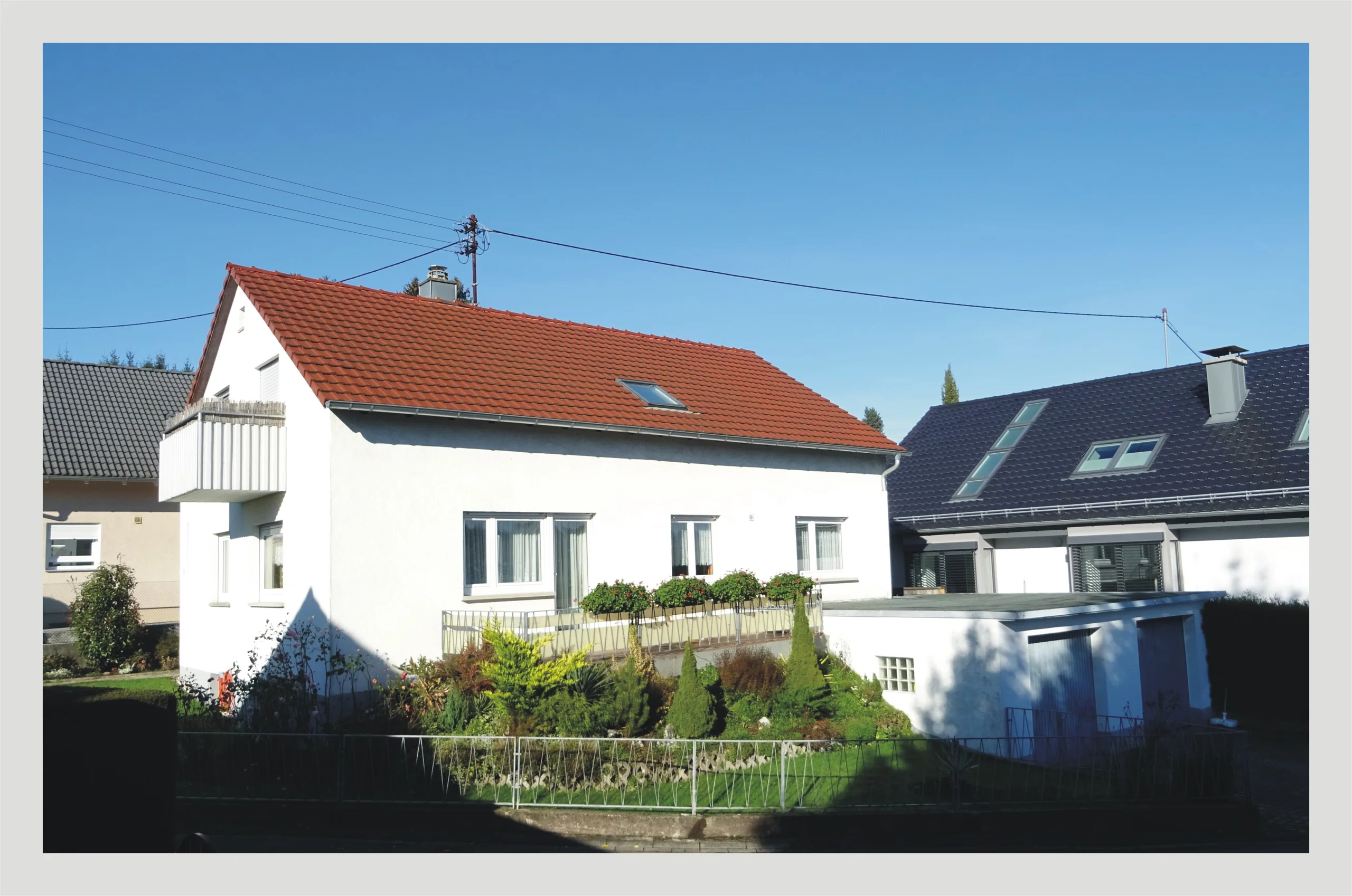 KA-Grünwettersbach / gepflegtes 2-Familienhaus mit Doppelgarage und schönem Grundstück in ruhiger Hangwohnlage / EG-bezugsfrei