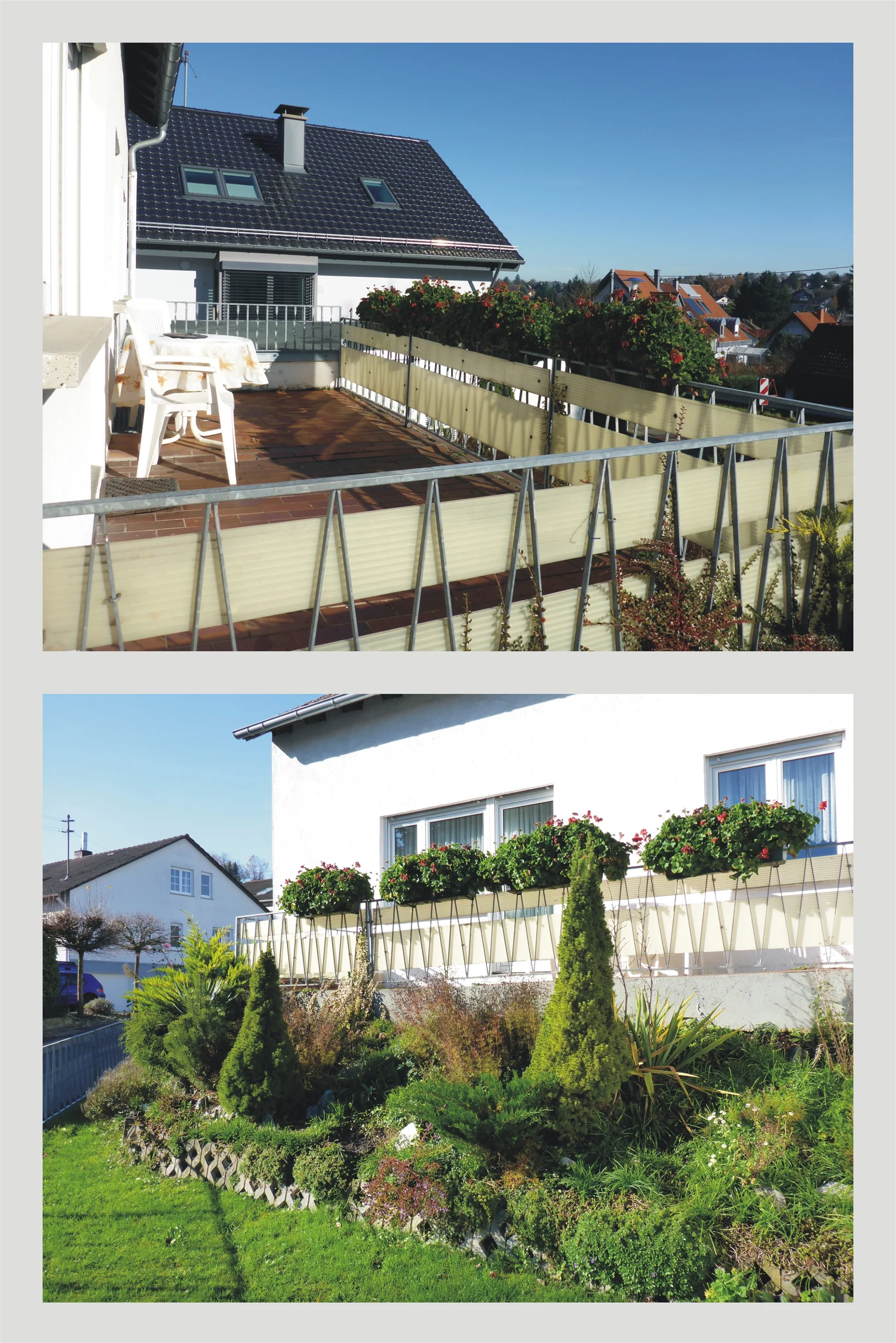 KA-Grünwettersbach / gepflegtes 2-Familienhaus mit Doppelgarage und schönem Grundstück in ruhiger Hangwohnlage / EG-bezugsfrei