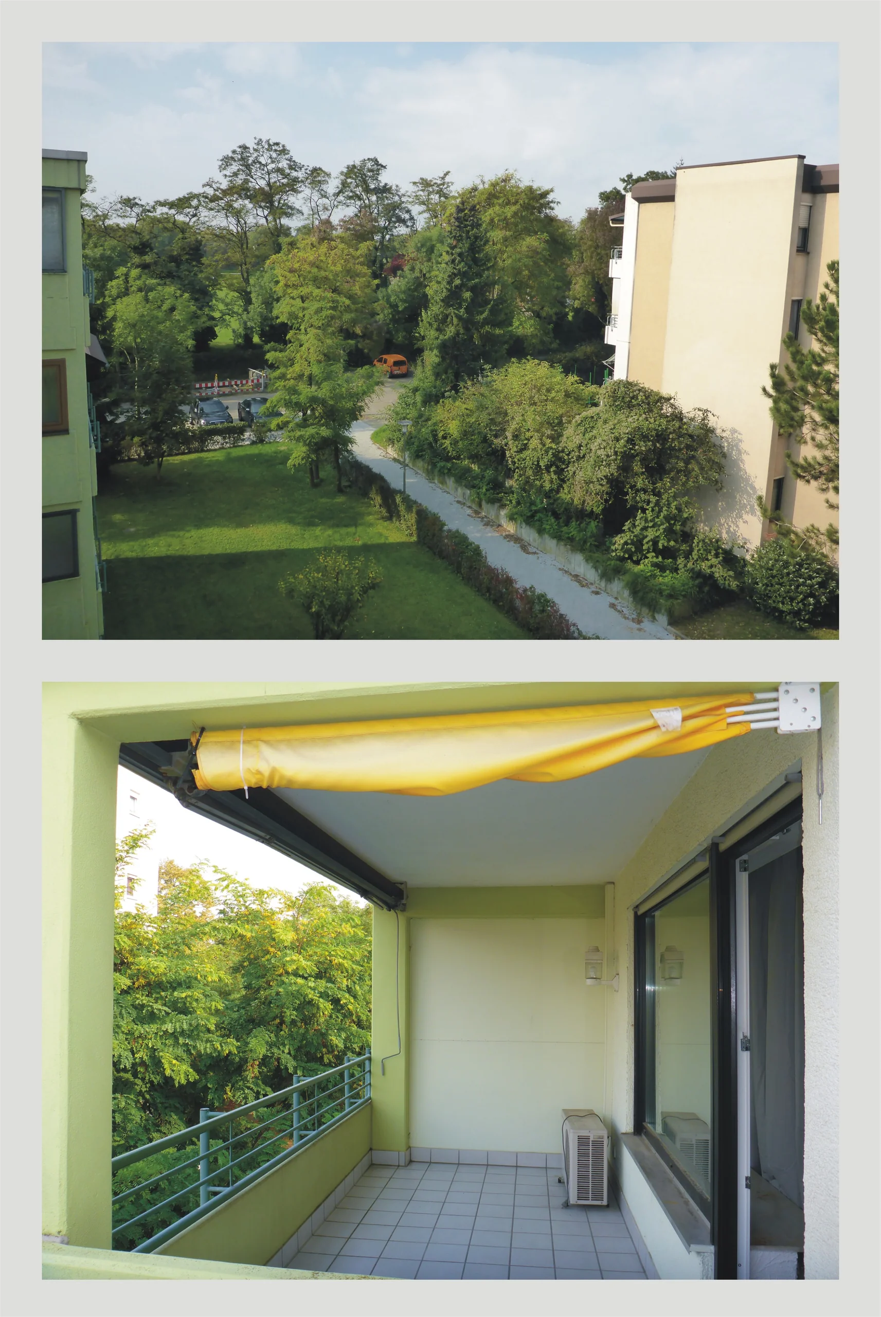 KA-Daxlanden / helle und gemütliche 3,5-Zi-Whg mit Loggia, EBK, großzügigem Hobbyraum (23m²), TG-Stellplatz & Keller in ruhiger Lage