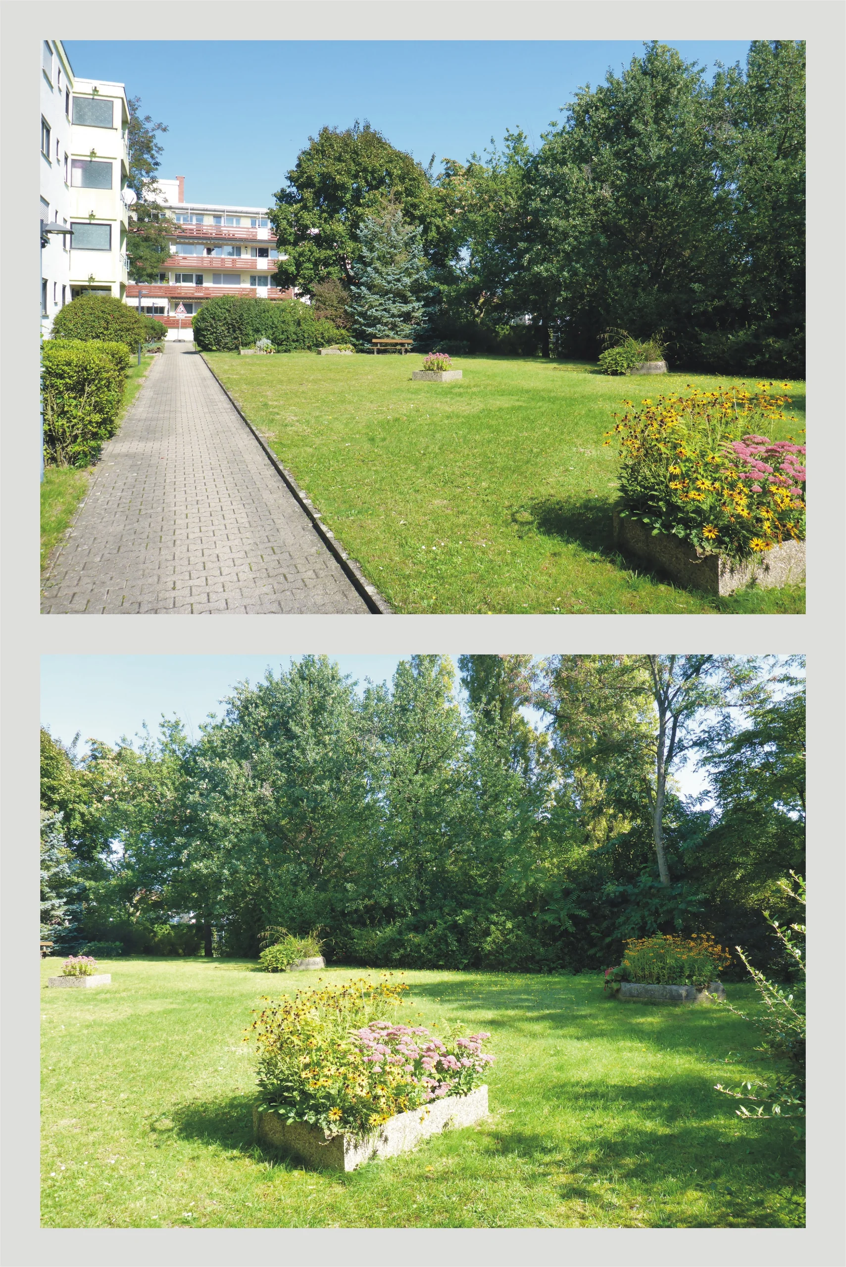 KA-Daxlanden / helle und gemütliche 3,5-Zi-Whg mit Loggia, EBK, großzügigem Hobbyraum (23m²), TG-Stellplatz & Keller in ruhiger Lage