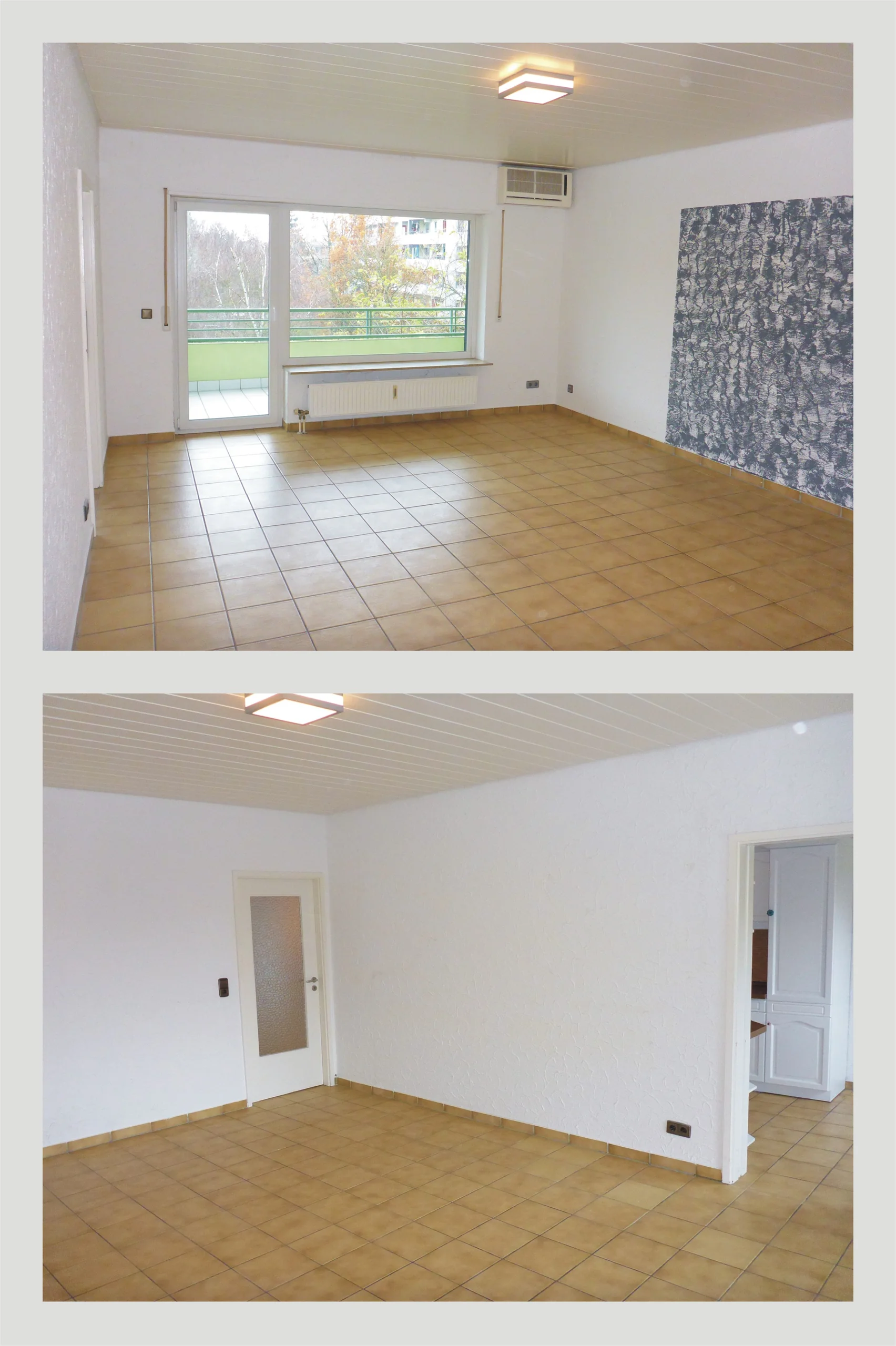 KA-Daxlanden / helle und gemütliche 3,5-Zi-Whg mit Loggia, EBK, großzügigem Hobbyraum (23m²), TG-Stellplatz & Keller in ruhiger Lage