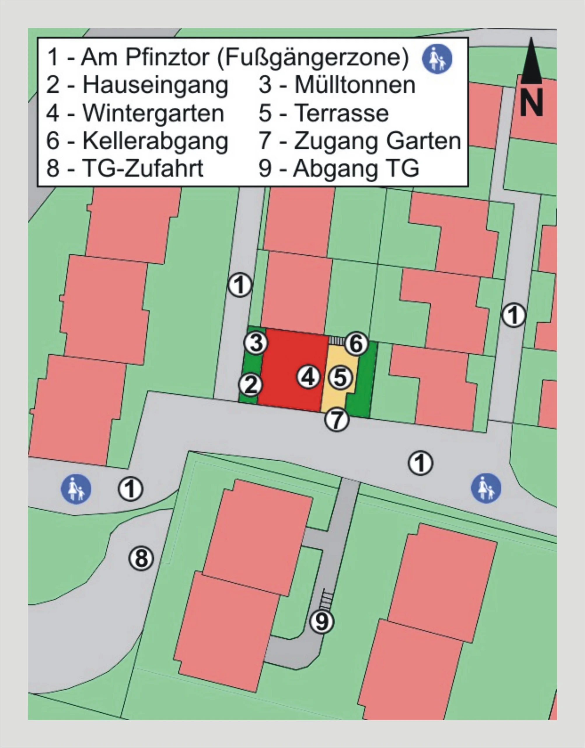 KA-Durlach / Einfamilienhaus in zentraler Wohnlage mit Terrasse, Garten und TG-Stellplätzen / bezugsfrei