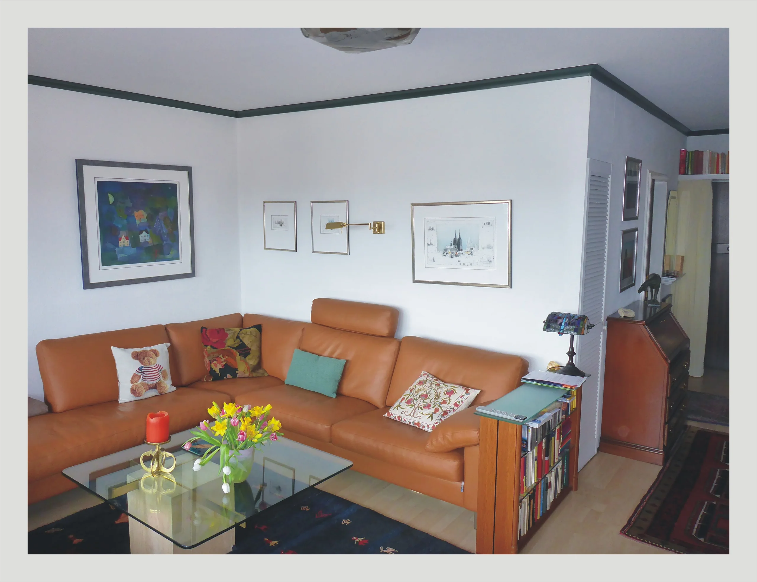 KA-Innenstadt / gepflegte 2,5-Zimmer-Wohnung mit Balkon, 8.OG mit Weitblick, Personenaufzug, TG-Stellplatz  / vermietet