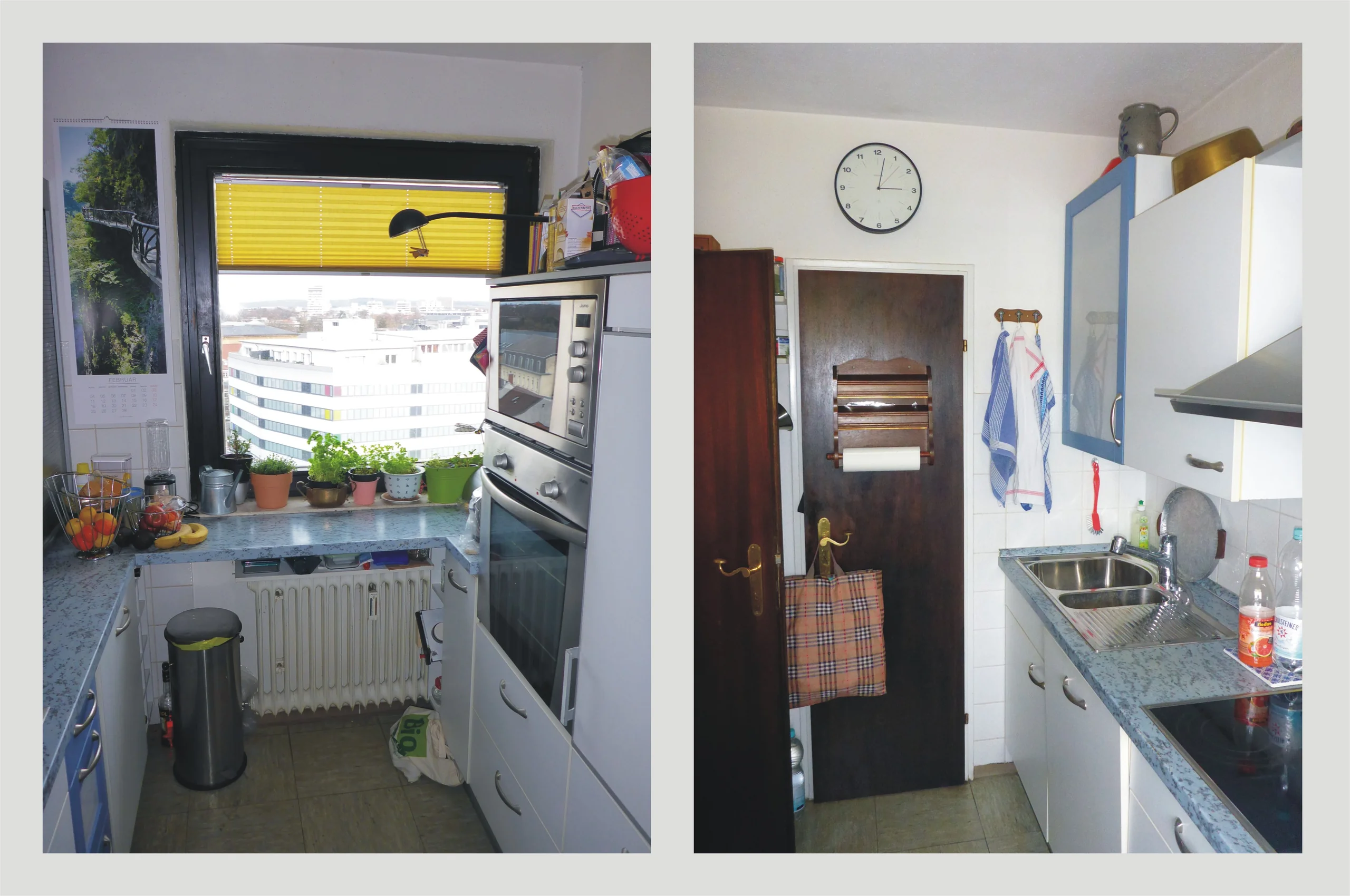KA-Innenstadt / gepflegte 2,5-Zimmer-Wohnung mit Balkon, 8.OG mit Weitblick, Personenaufzug, TG-Stellplatz  / vermietet