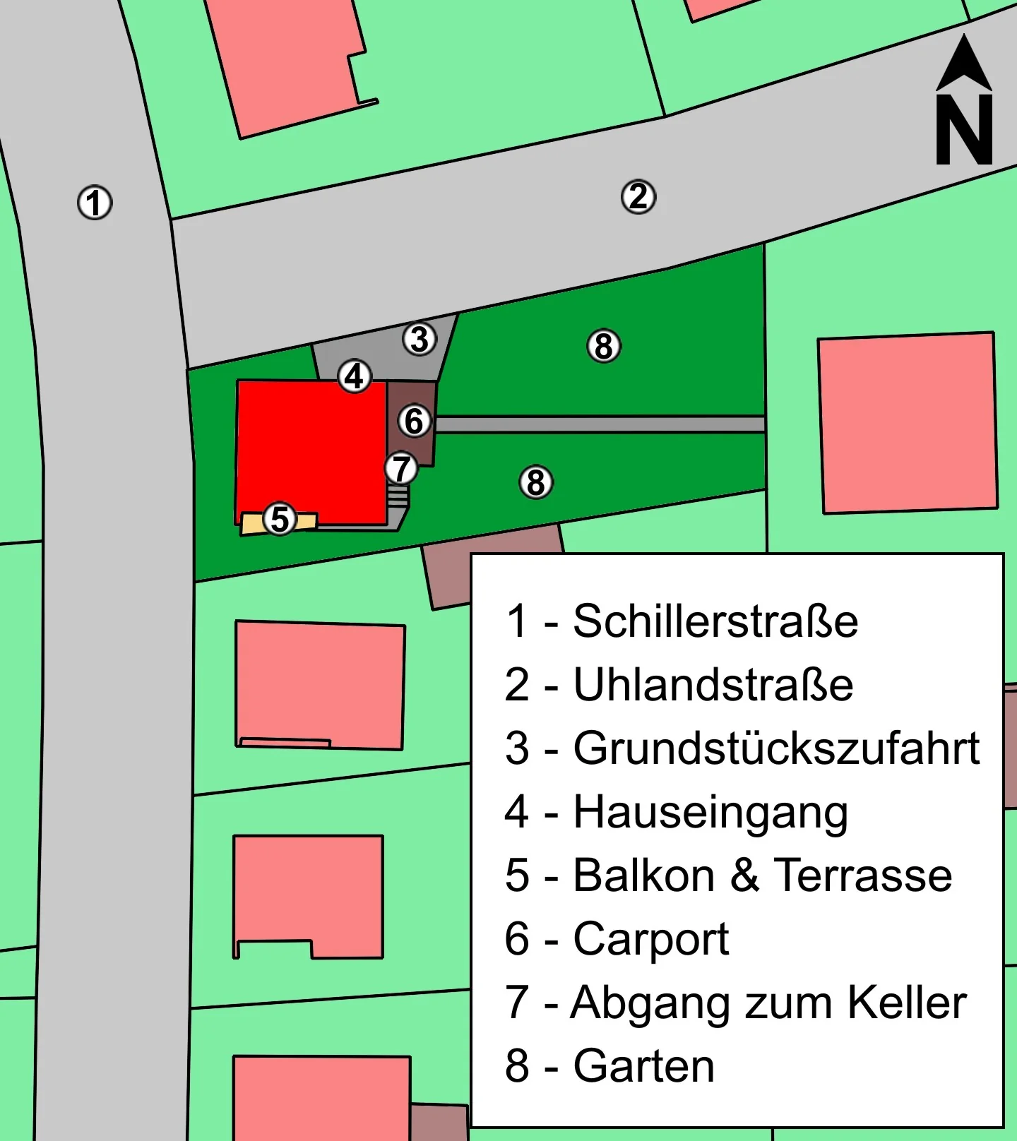 Kandel / Einfamilienhaus in zentraler Wohnlage mit Terrasse, Balkon und großzügigem Grundstück / Bezug nach Absprache