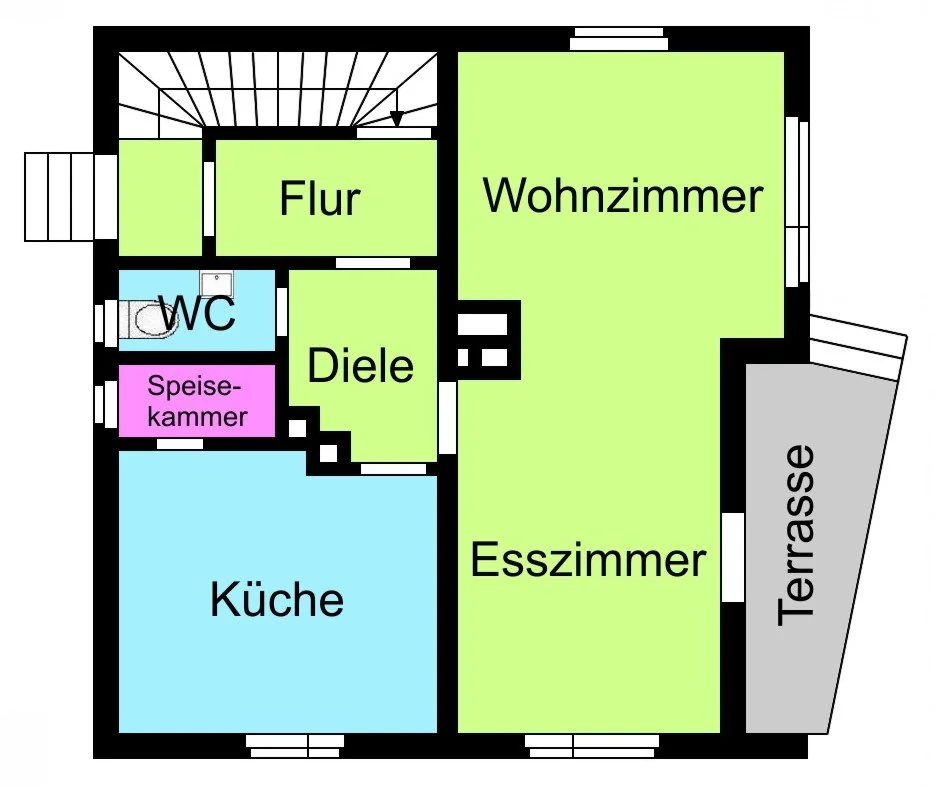 Kandel / Einfamilienhaus in zentraler Wohnlage mit Terrasse, Balkon und großzügigem Grundstück / Bezug nach Absprache