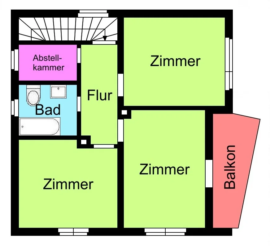 Kandel / Einfamilienhaus in zentraler Wohnlage mit Terrasse, Balkon und großzügigem Grundstück / Bezug nach Absprache