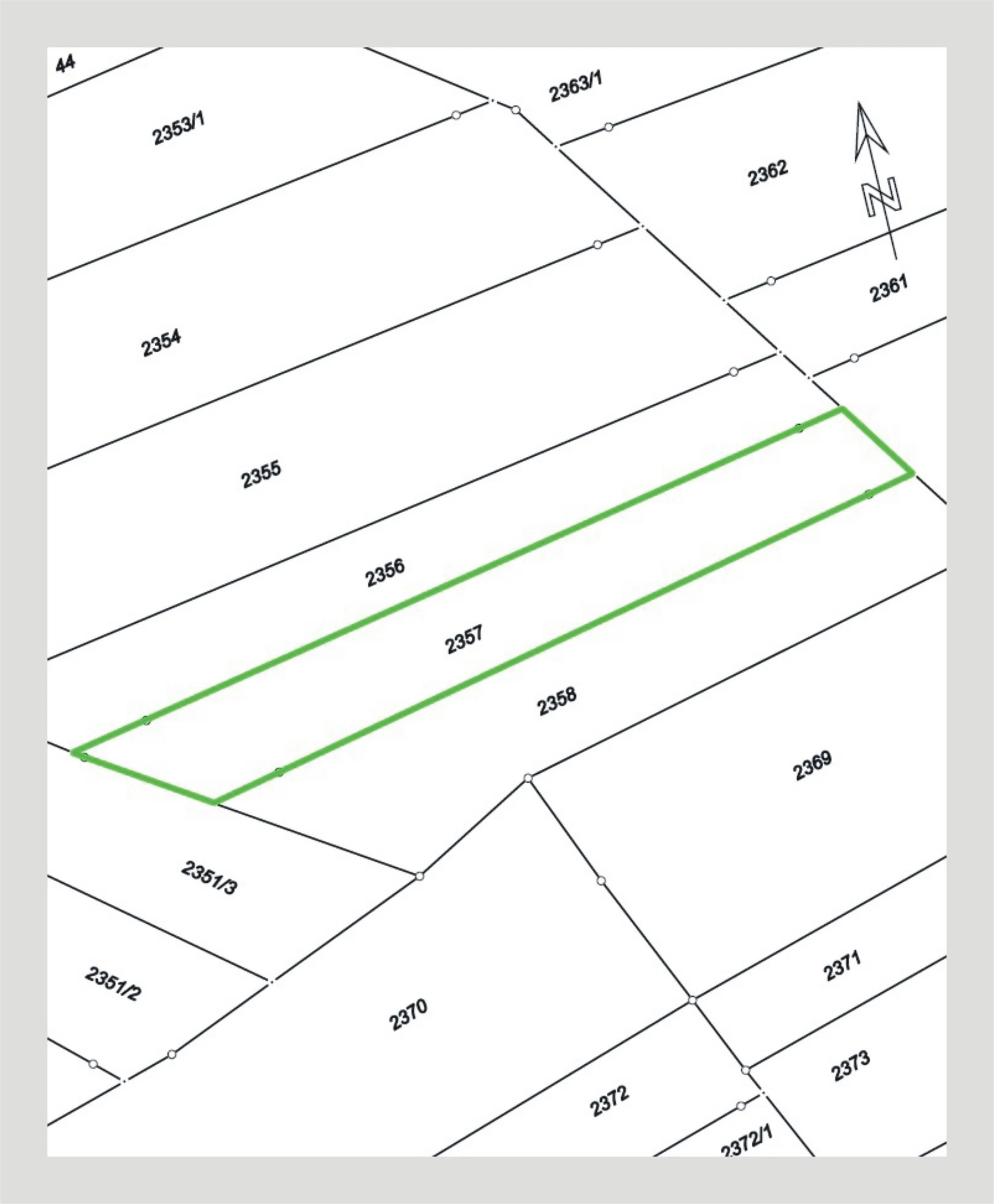 Landwirtschaftsfläche / Waldgrundstück / Kraichtal-Bahnbrücken / Flst.-Nr. 2357
