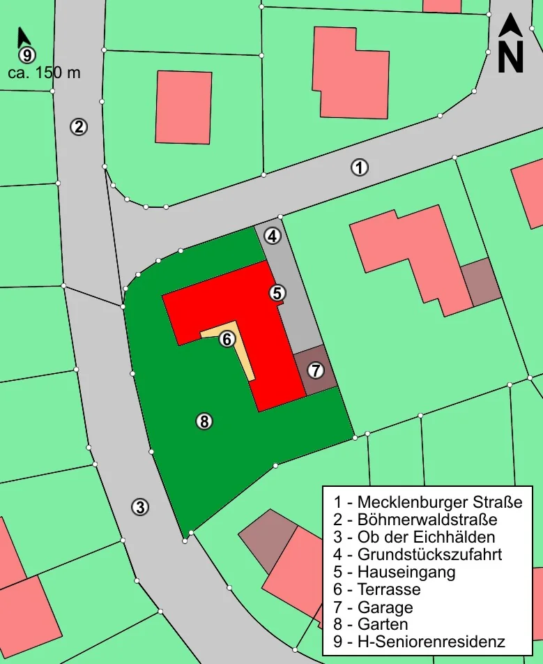 KA-Grünwettersbach / außergewöhnliches Architektenhaus mit tollem Raumkonzept in ruhiger Hangwohnlage