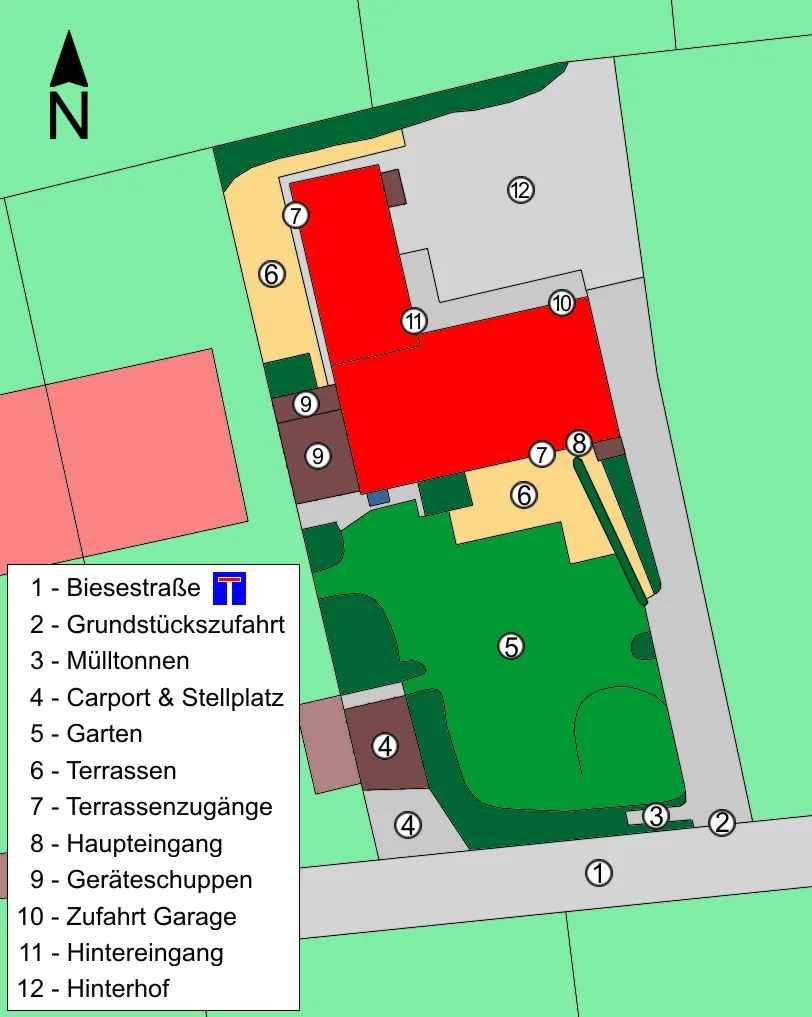 KA-Grötzingen / großzügiges Einfamilienhaus auf weitläufigem und liebevoll gestaltetem Grundstück in ruhiger Sackgassenwohnlage