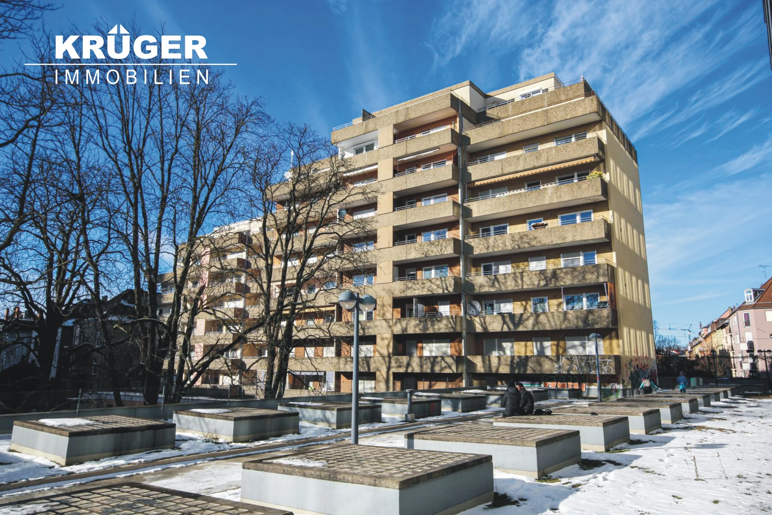 KA-Südweststadt / gemütliche 1-Zi-Whg mit Süd- Balkon & TG-Stellplatz / sofort bezugsfrei