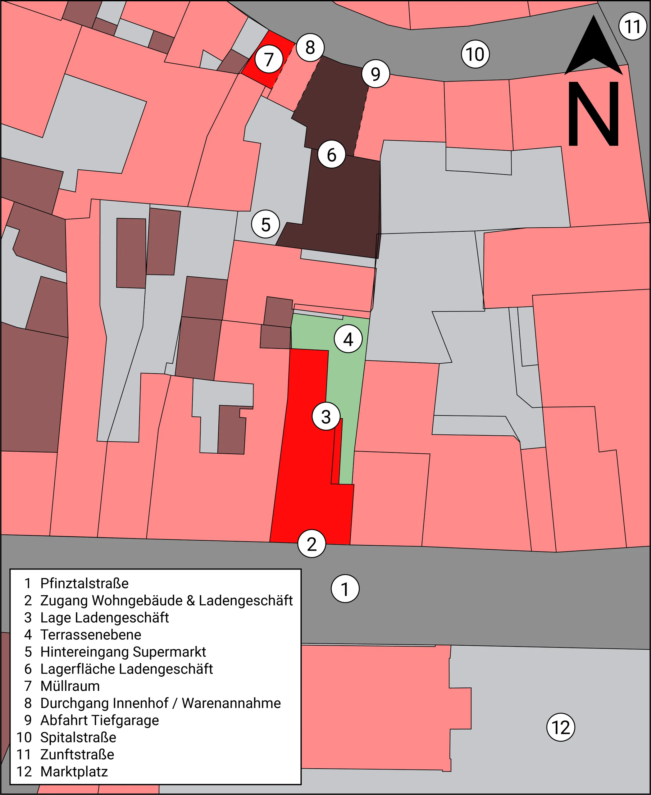 KA-Durlach / Wohn-und Gewerbeimmobilie inmitten der Fußgängerzone mit Entwicklungspotential